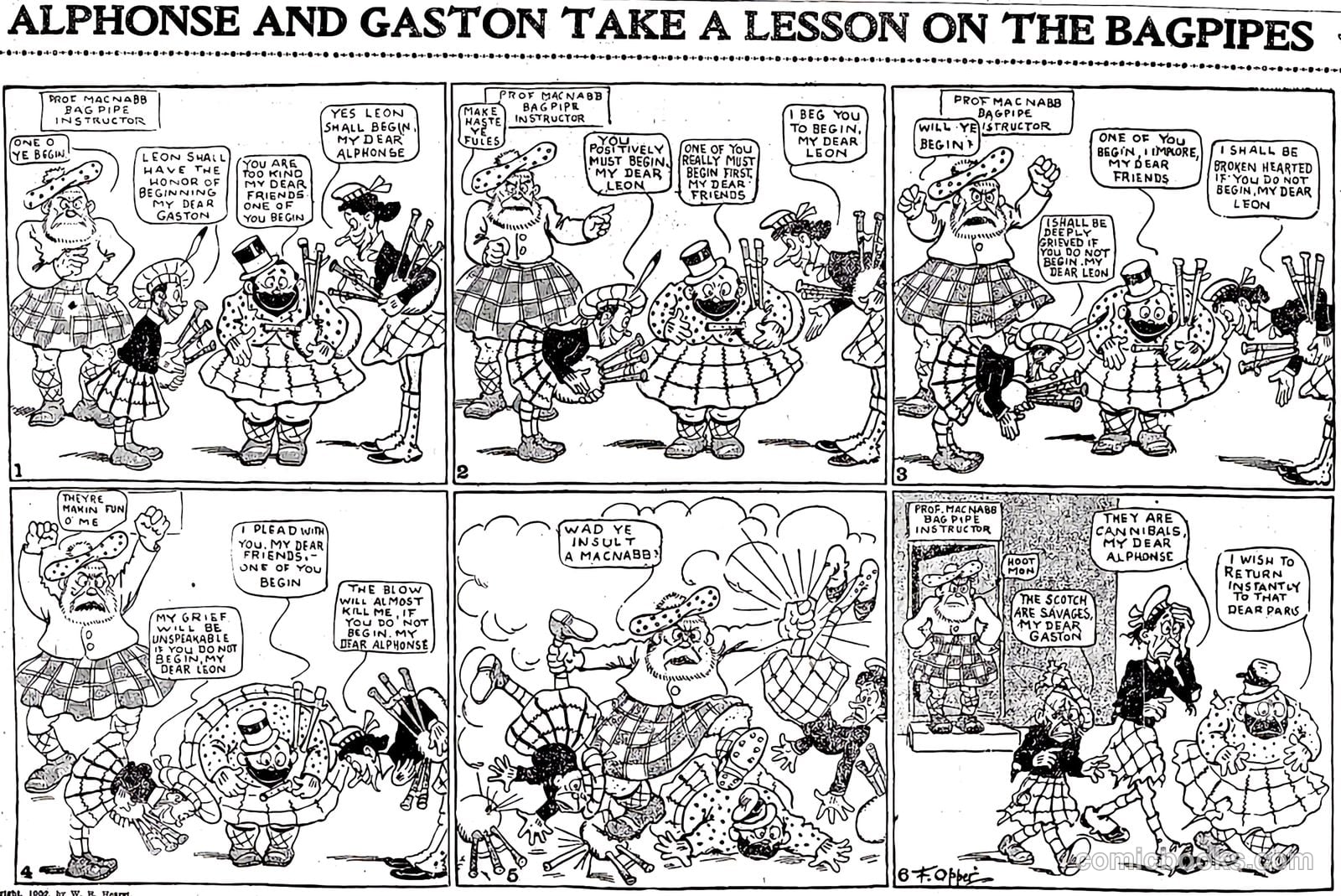 Alphonse and Gaston #nn (1902) — page 20 of 56