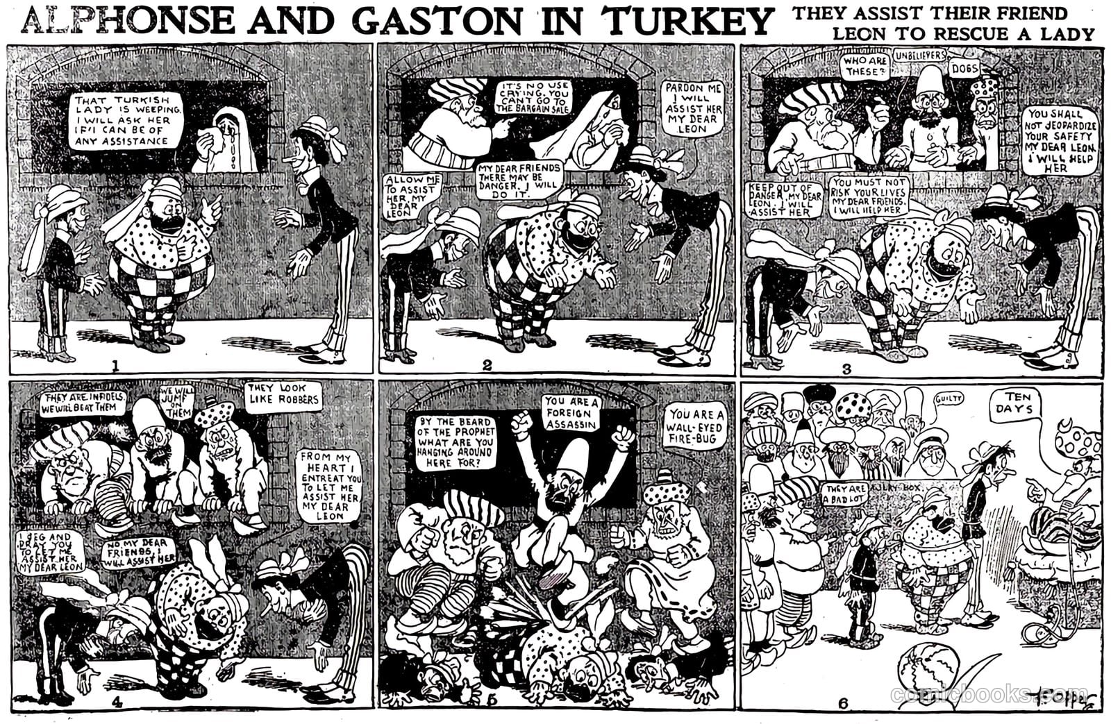 Alphonse and Gaston #nn (1902) — page 21 of 56