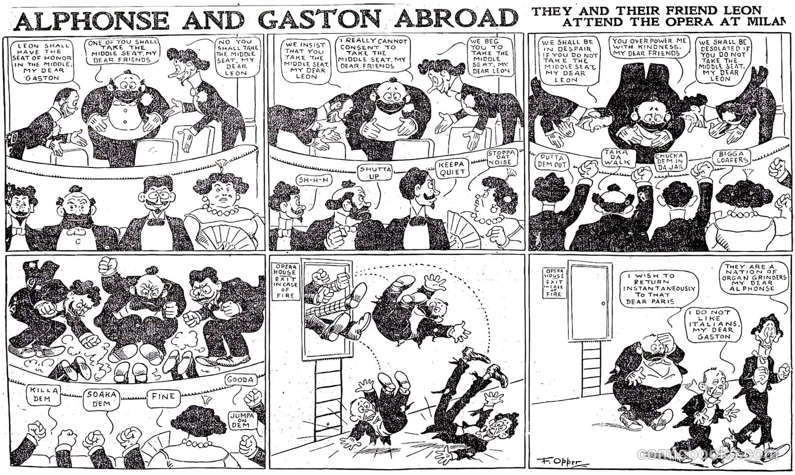 Alphonse and Gaston #nn (1902) — page 28 of 56