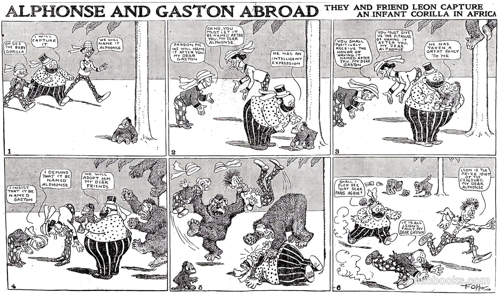 Alphonse and Gaston #nn (1902) — page 29 of 56