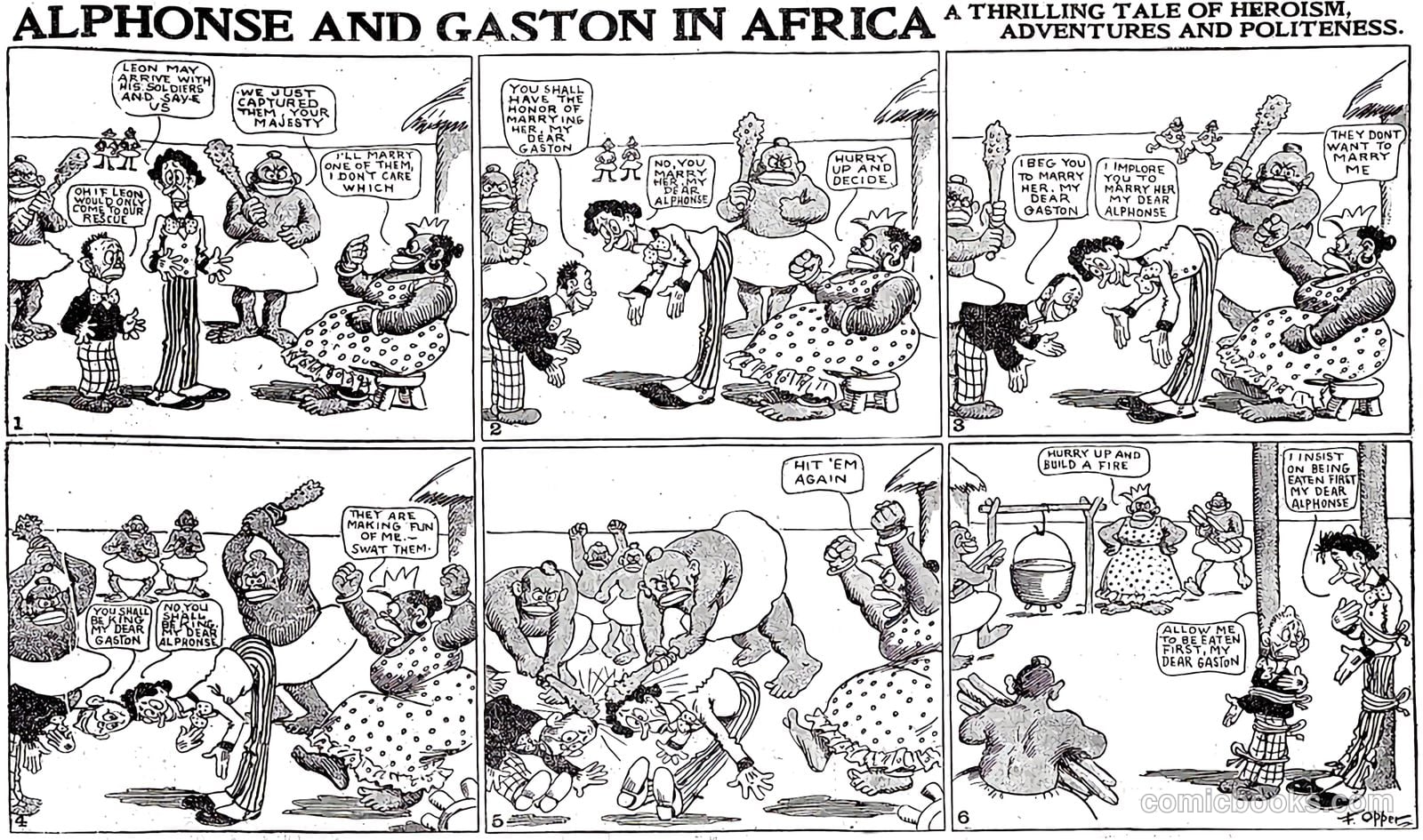 Alphonse and Gaston #nn (1902) — page 30 of 56