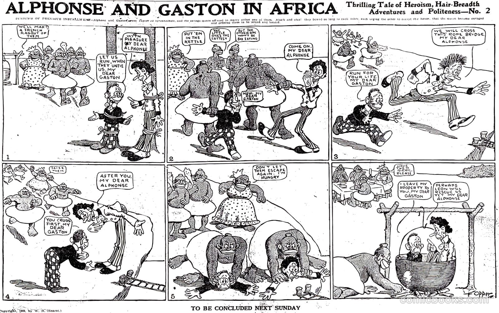 Alphonse and Gaston #nn (1902) — page 31 of 56
