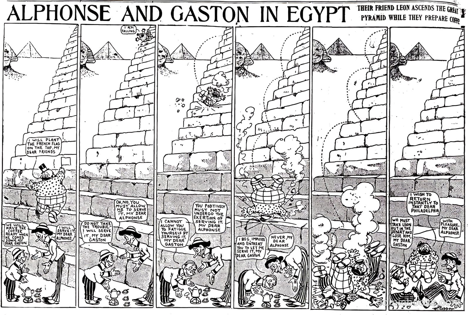 Alphonse and Gaston #nn (1902) — page 34 of 56