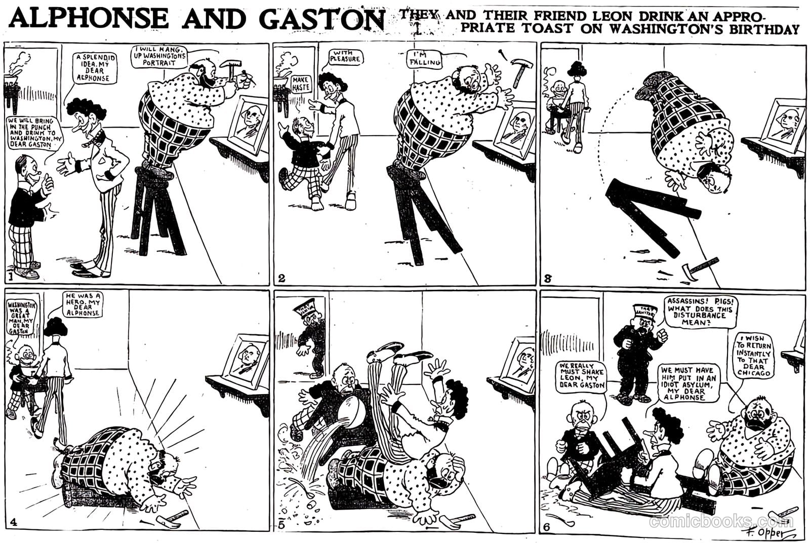 Alphonse and Gaston #nn (1902) — page 35 of 56