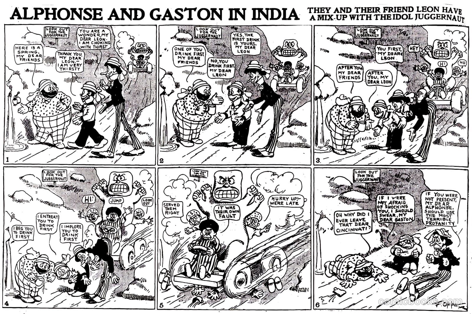 Alphonse and Gaston #nn (1902) — page 38 of 56