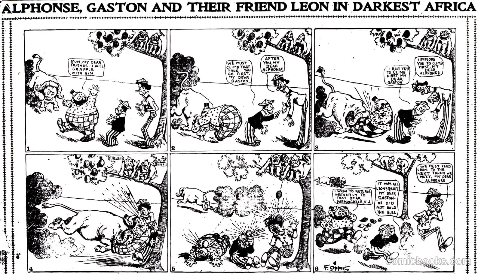 Alphonse and Gaston #nn (1902) — page 48 of 56