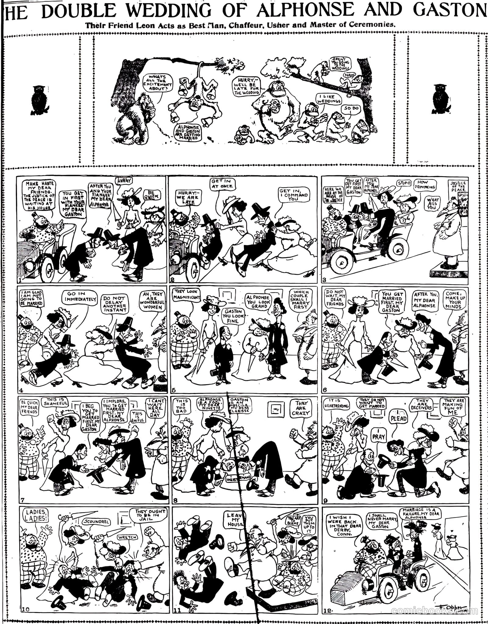Alphonse and Gaston #nn (1902) — page 49 of 56