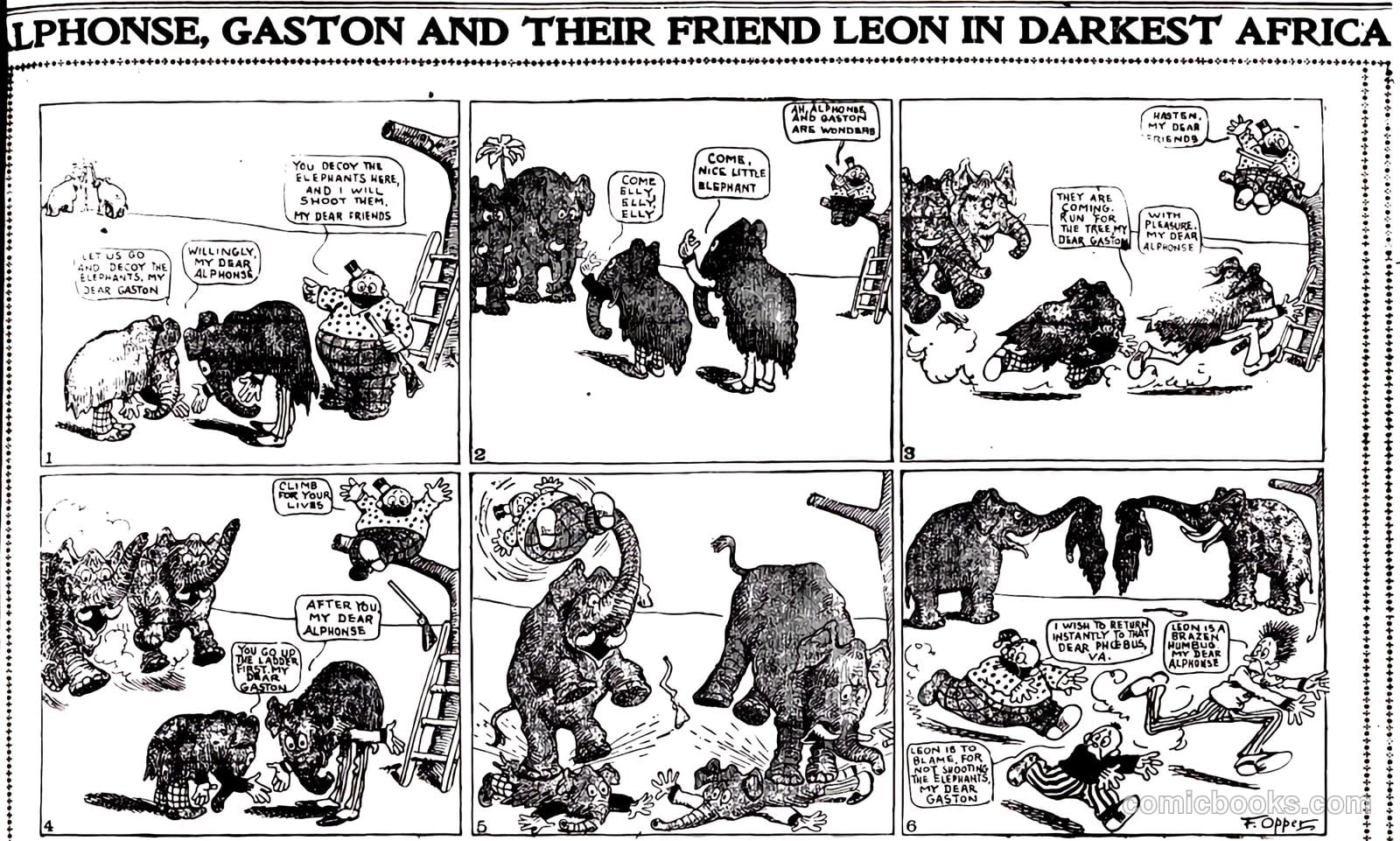 Alphonse and Gaston #nn (1902) — page 50 of 56