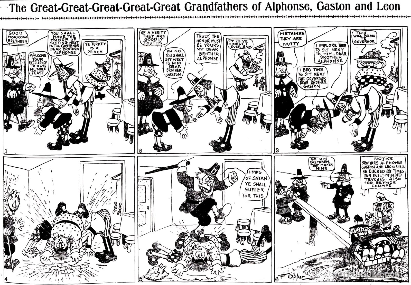 Alphonse and Gaston #nn (1902) — page 55 of 56