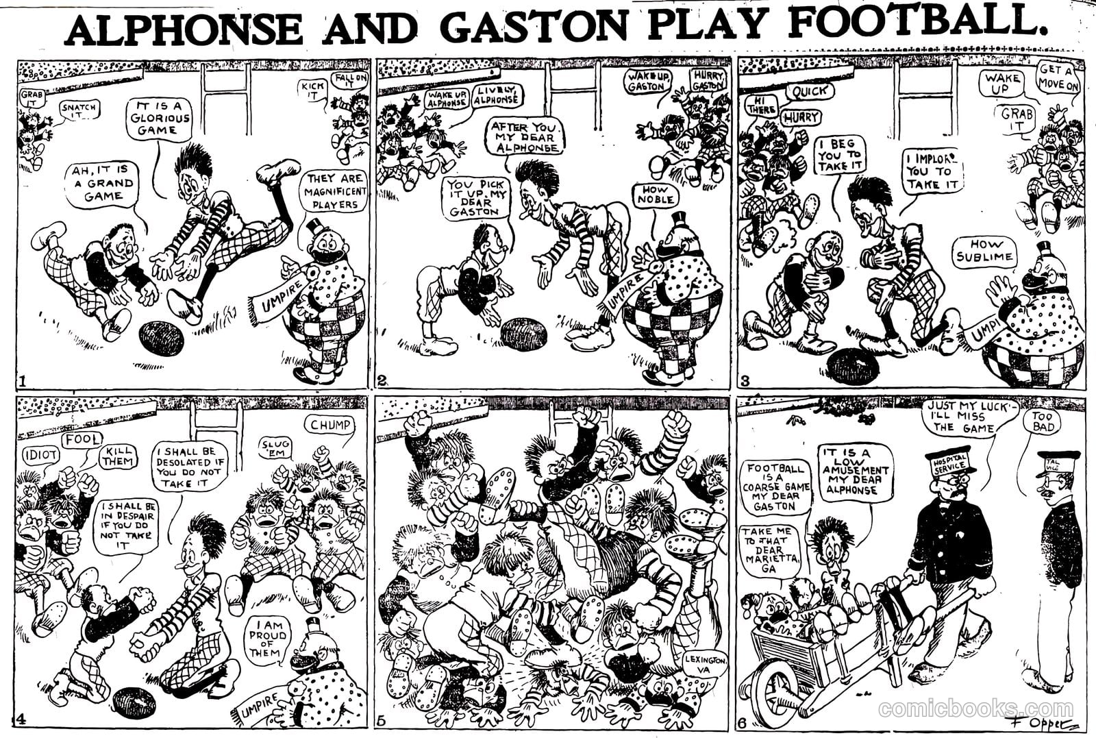 Alphonse and Gaston #nn (1902) — page 56 of 56