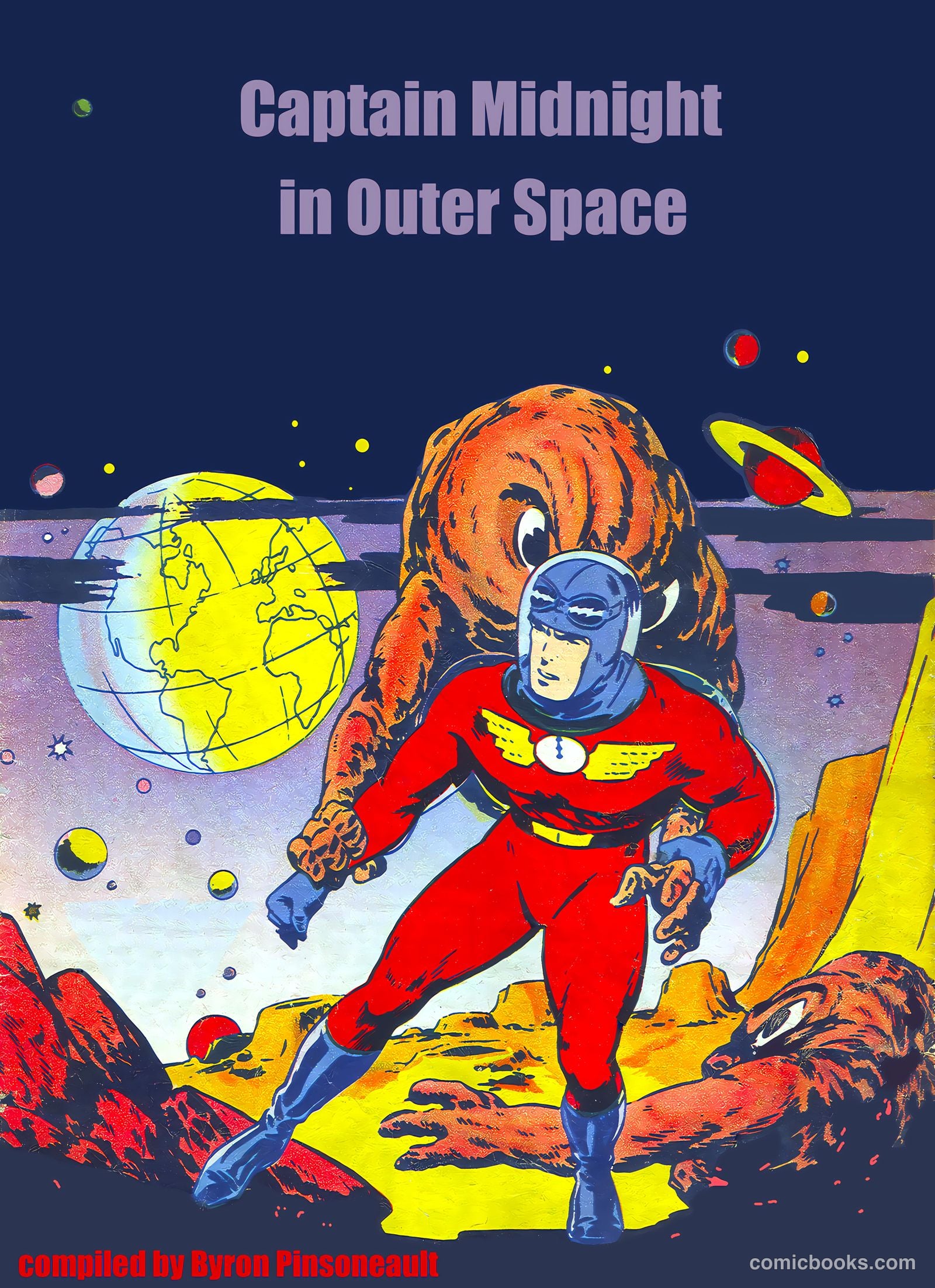 captain midnight in outer space #nn