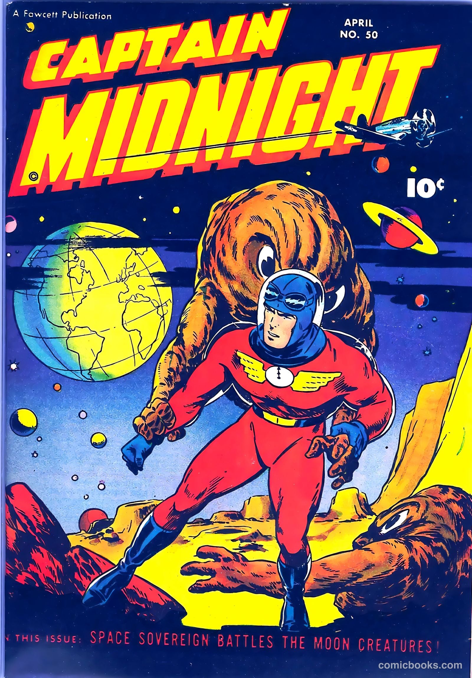 captain midnight in outer space #nn — page 18 of 110