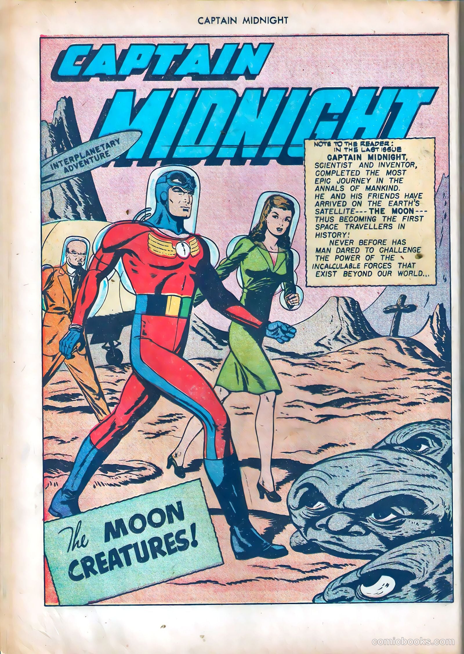 captain midnight in outer space #nn — page 19 of 110