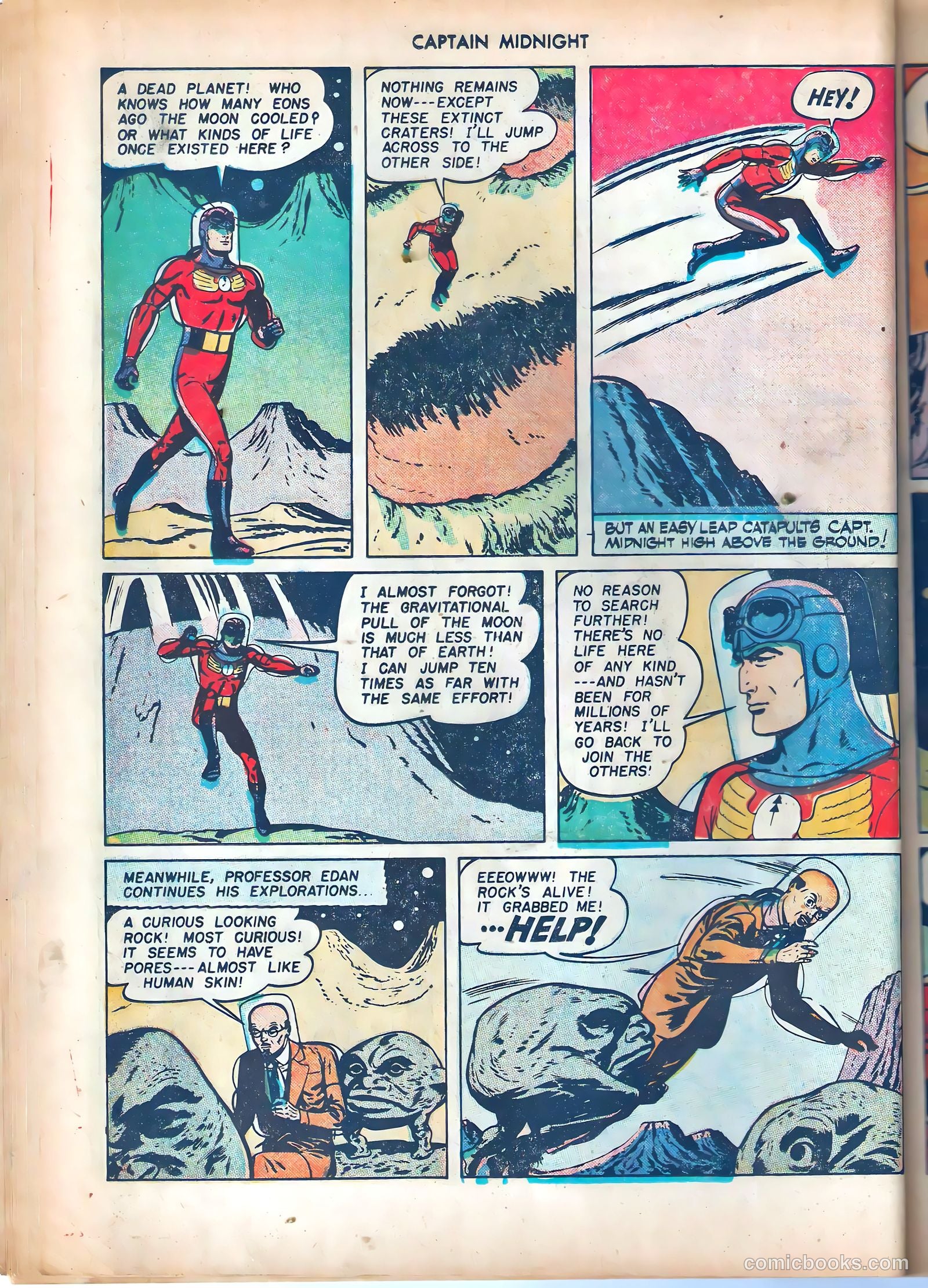 captain midnight in outer space #nn — page 21 of 110