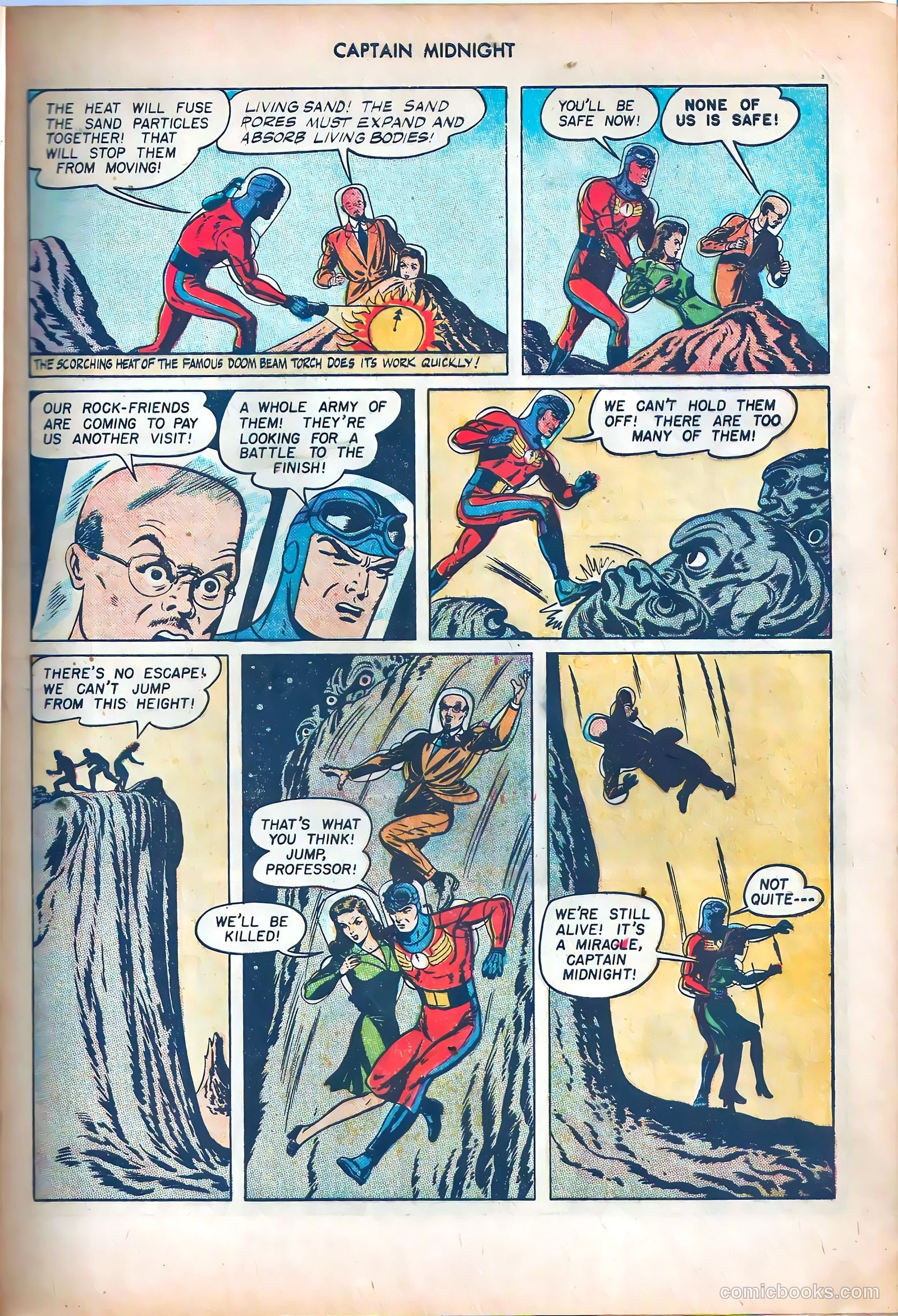 captain midnight in outer space #nn — page 24 of 110