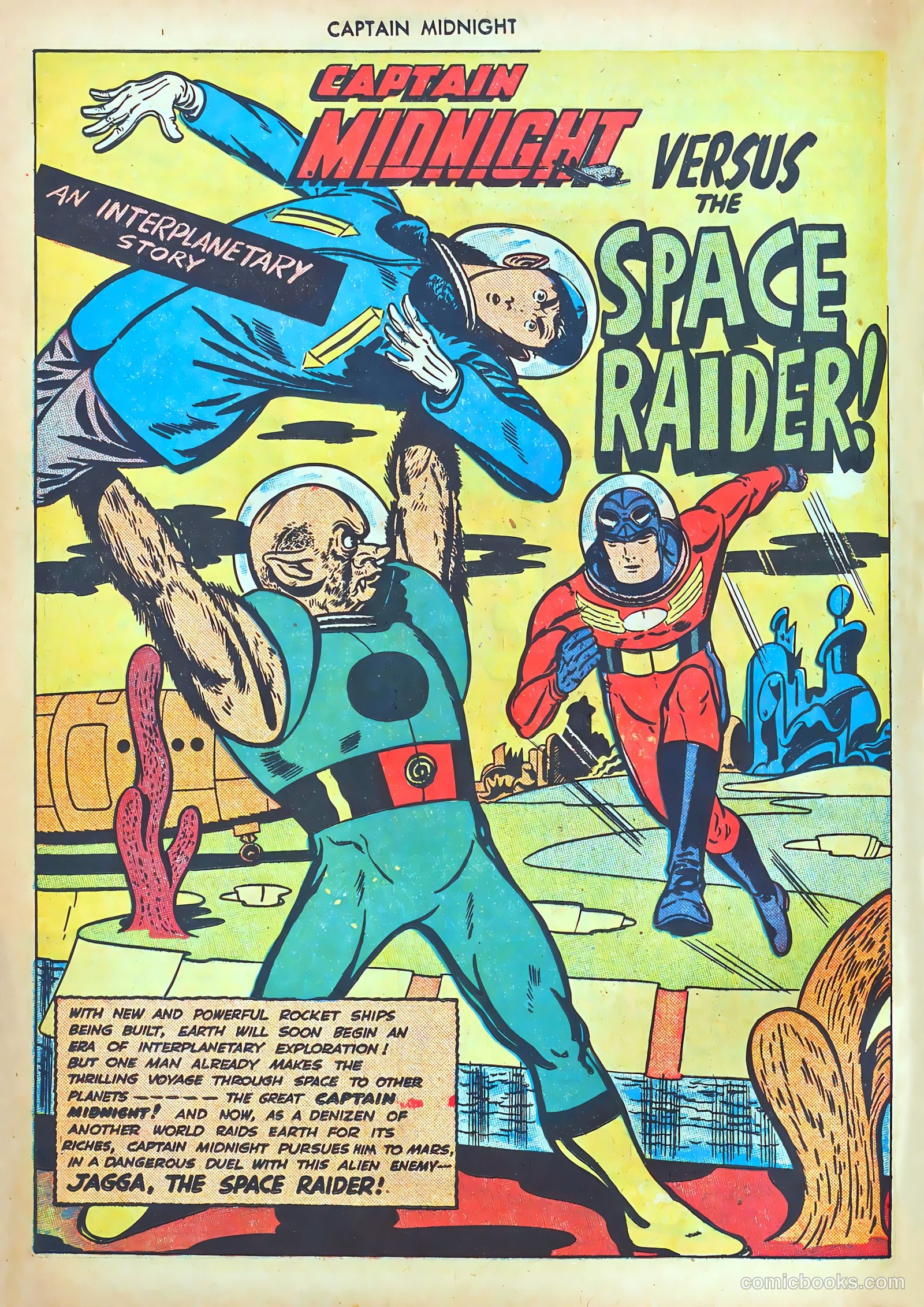captain midnight in outer space #nn — page 27 of 110