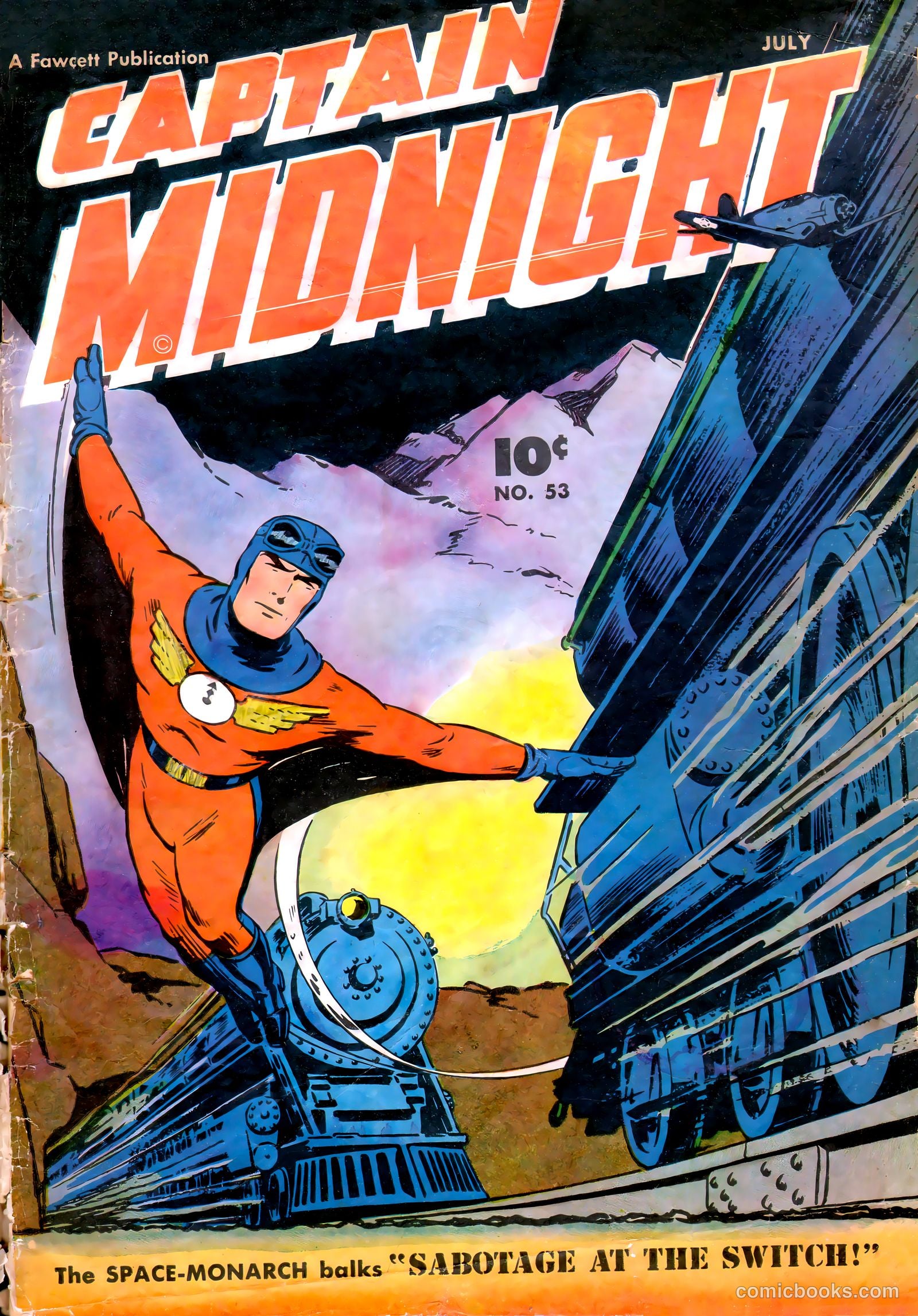 captain midnight in outer space #nn — page 34 of 110