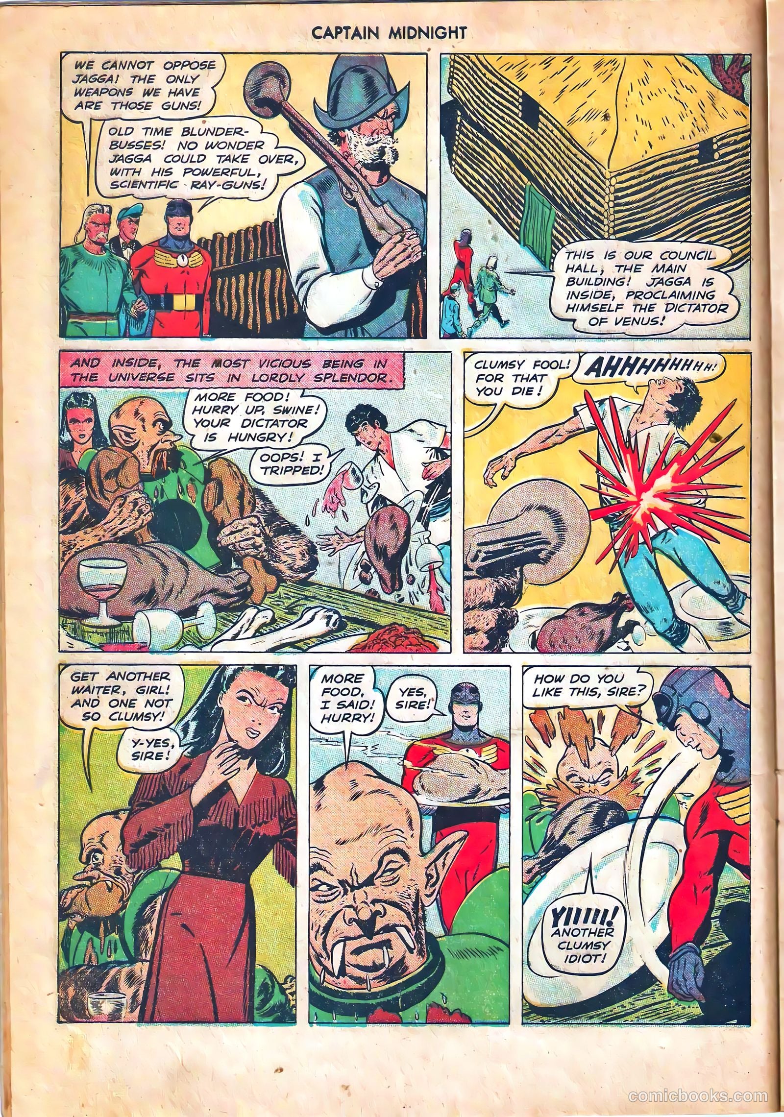 captain midnight in outer space #nn — page 39 of 110