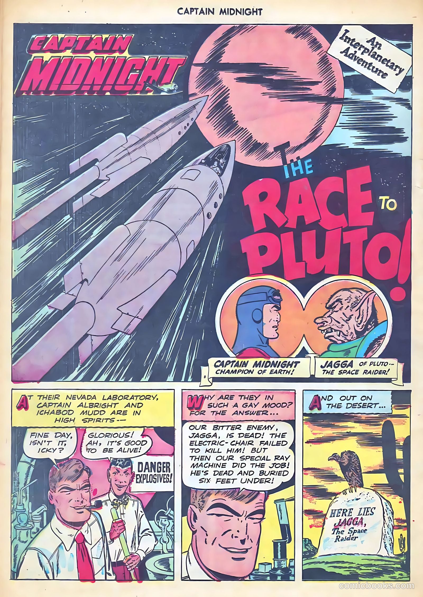 captain midnight in outer space #nn — page 67 of 110