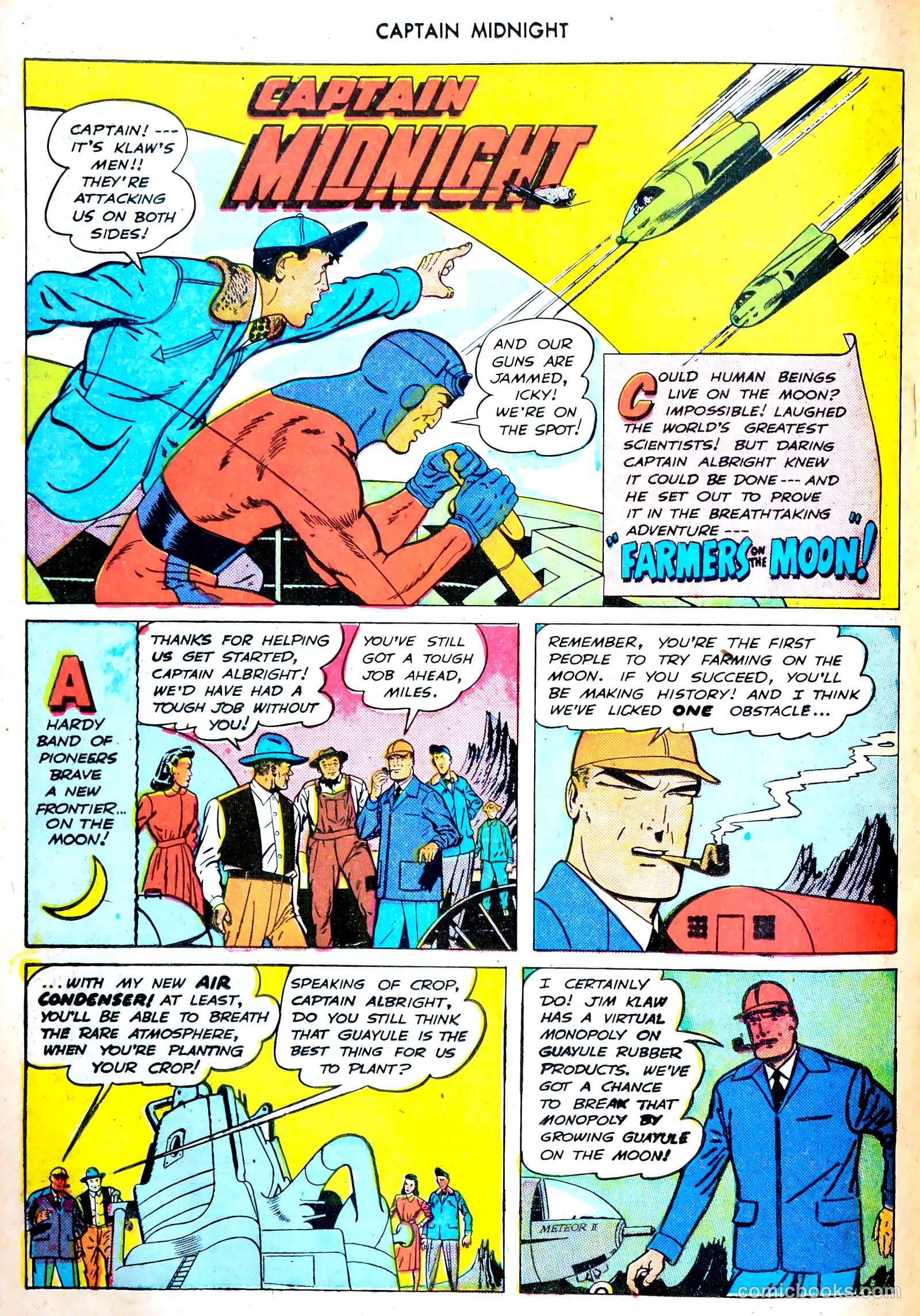 captain midnight in outer space #nn — page 83 of 110