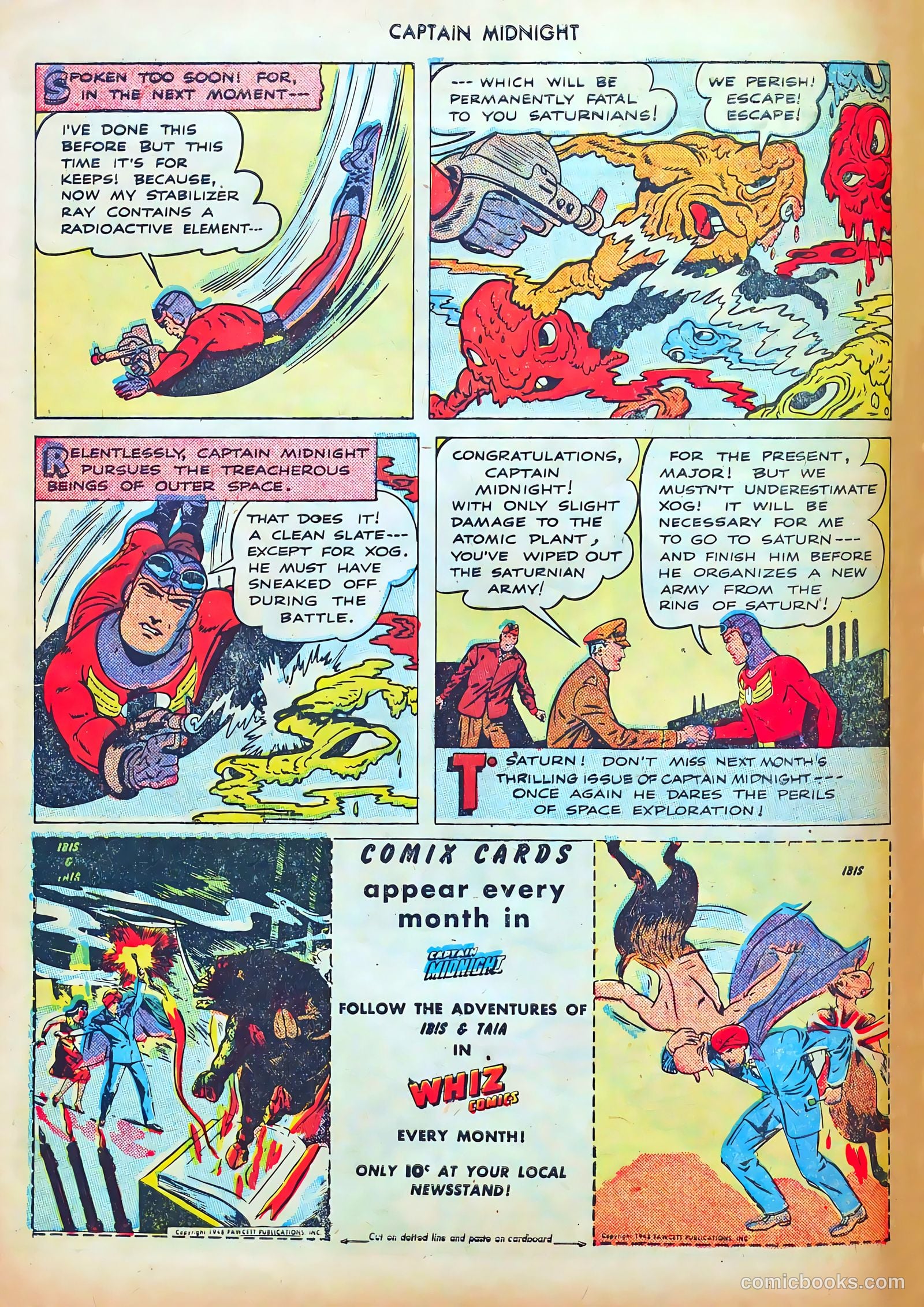 captain midnight in outer space #nn — page 103 of 110