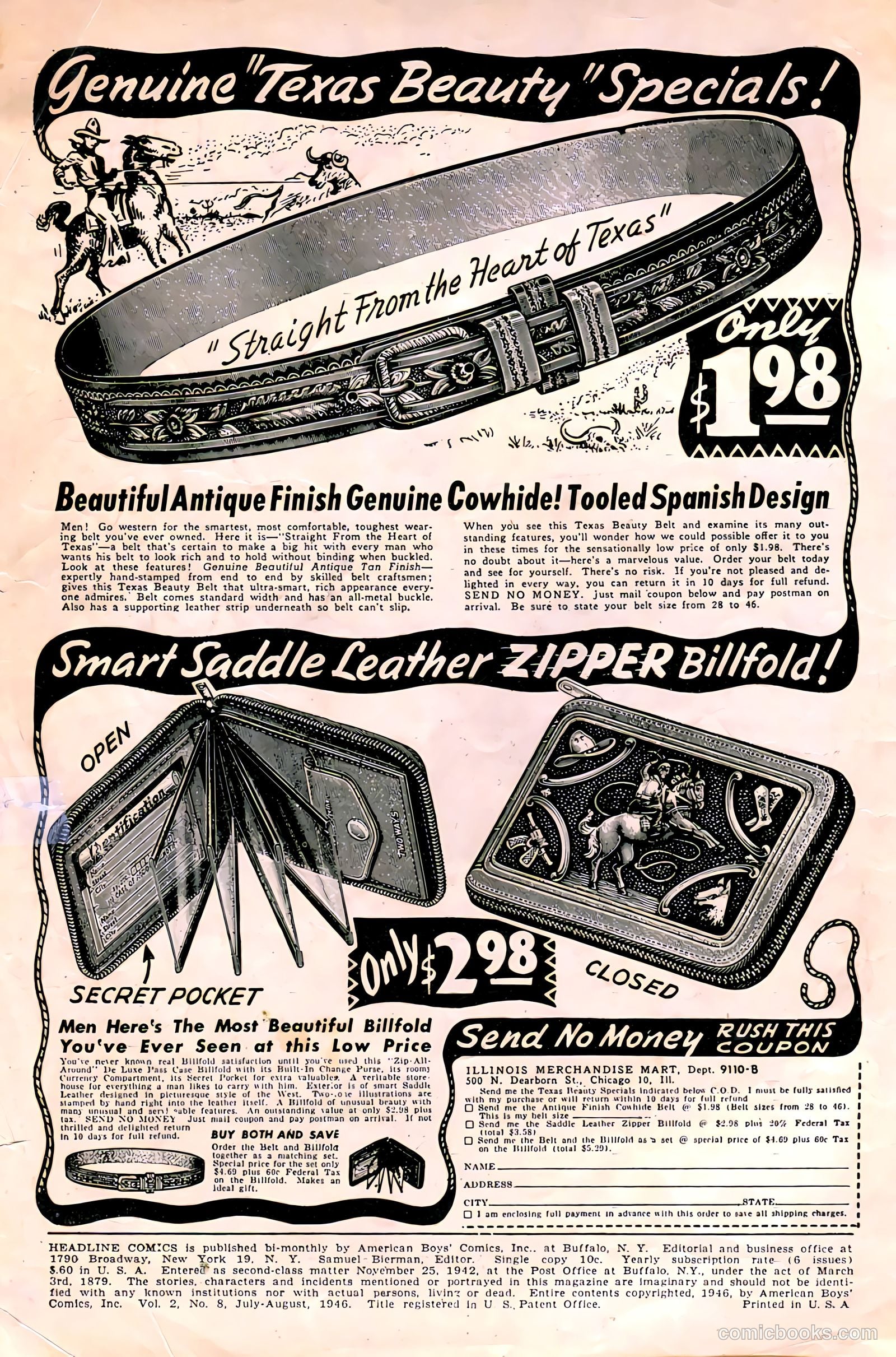 Headline Comics #20 (1949) — page 2 of 52