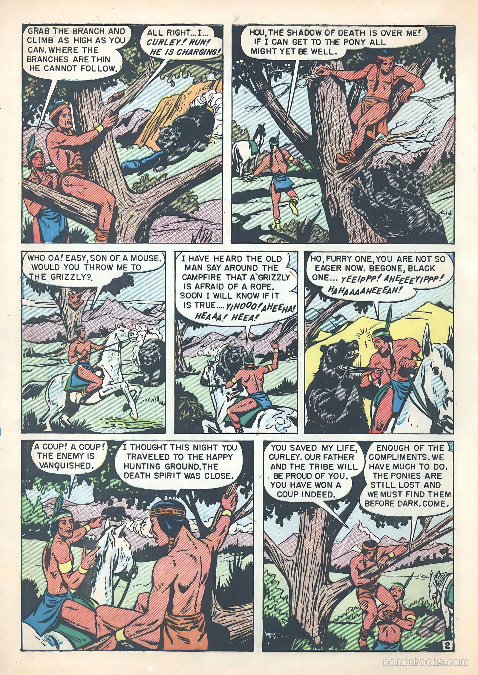 Chief Crazy Horse nn #nn — page 4 of 36
