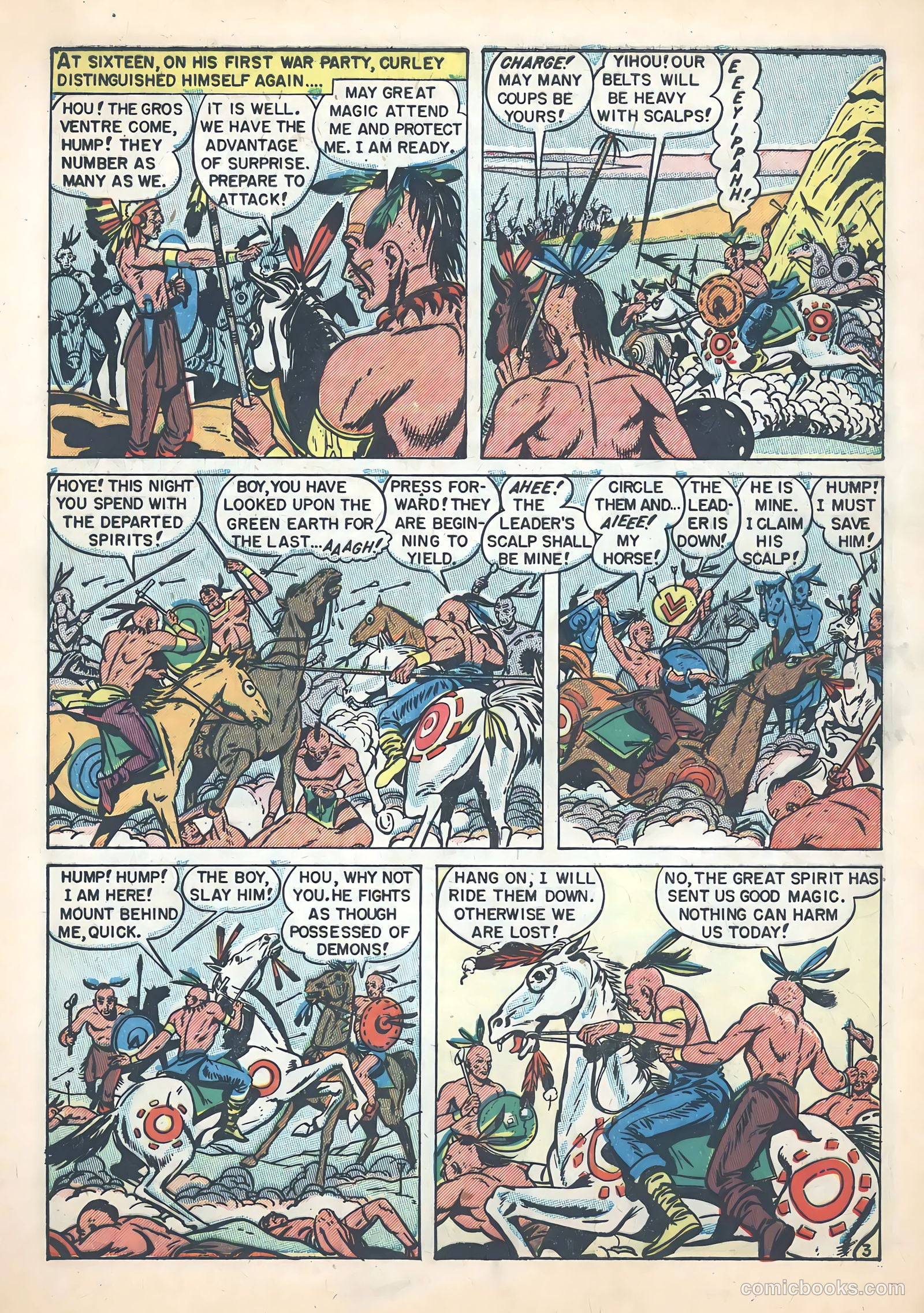 Chief Crazy Horse nn #nn — page 5 of 36