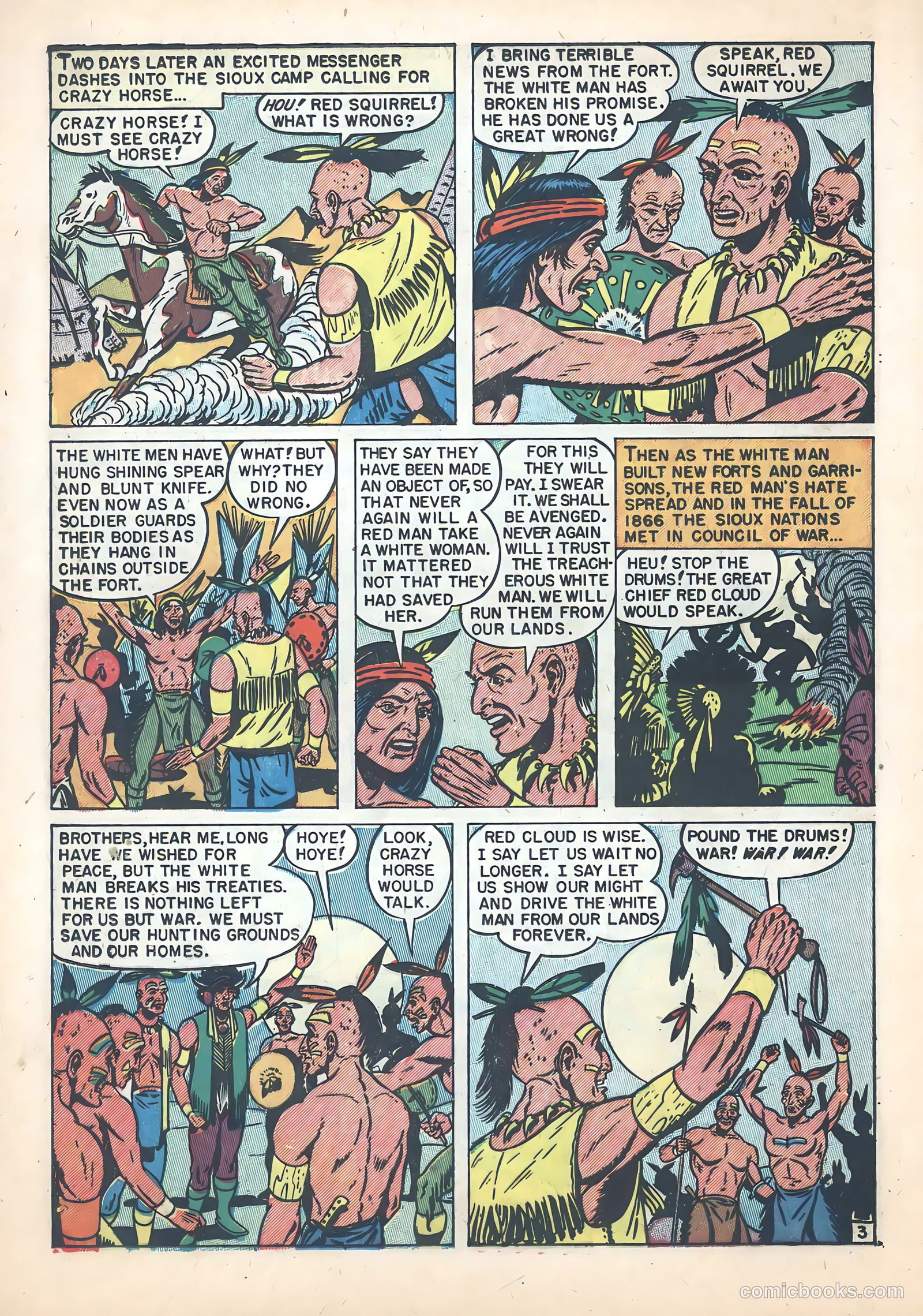 Chief Crazy Horse nn #nn — page 12 of 36