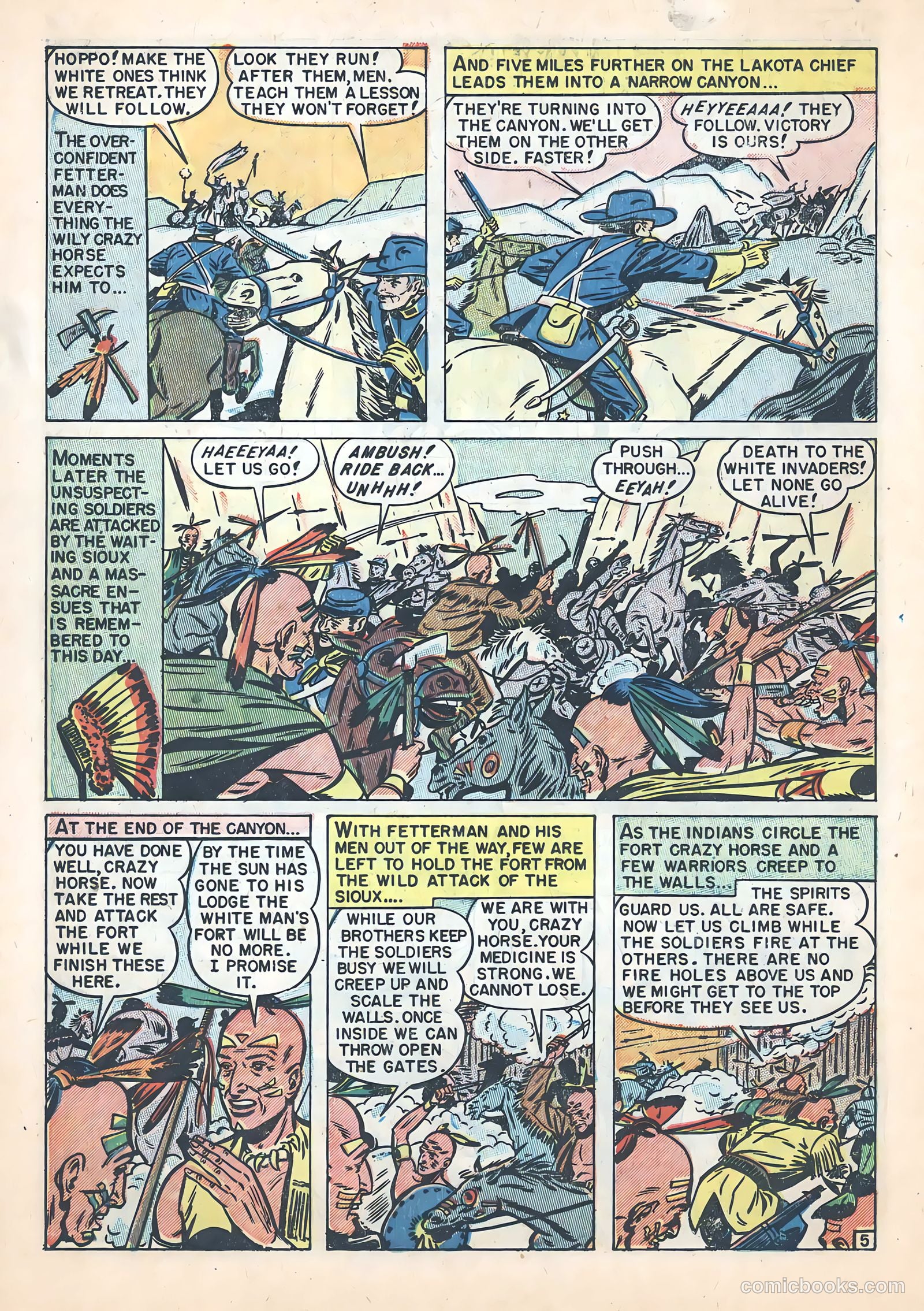 Chief Crazy Horse nn #nn — page 14 of 36