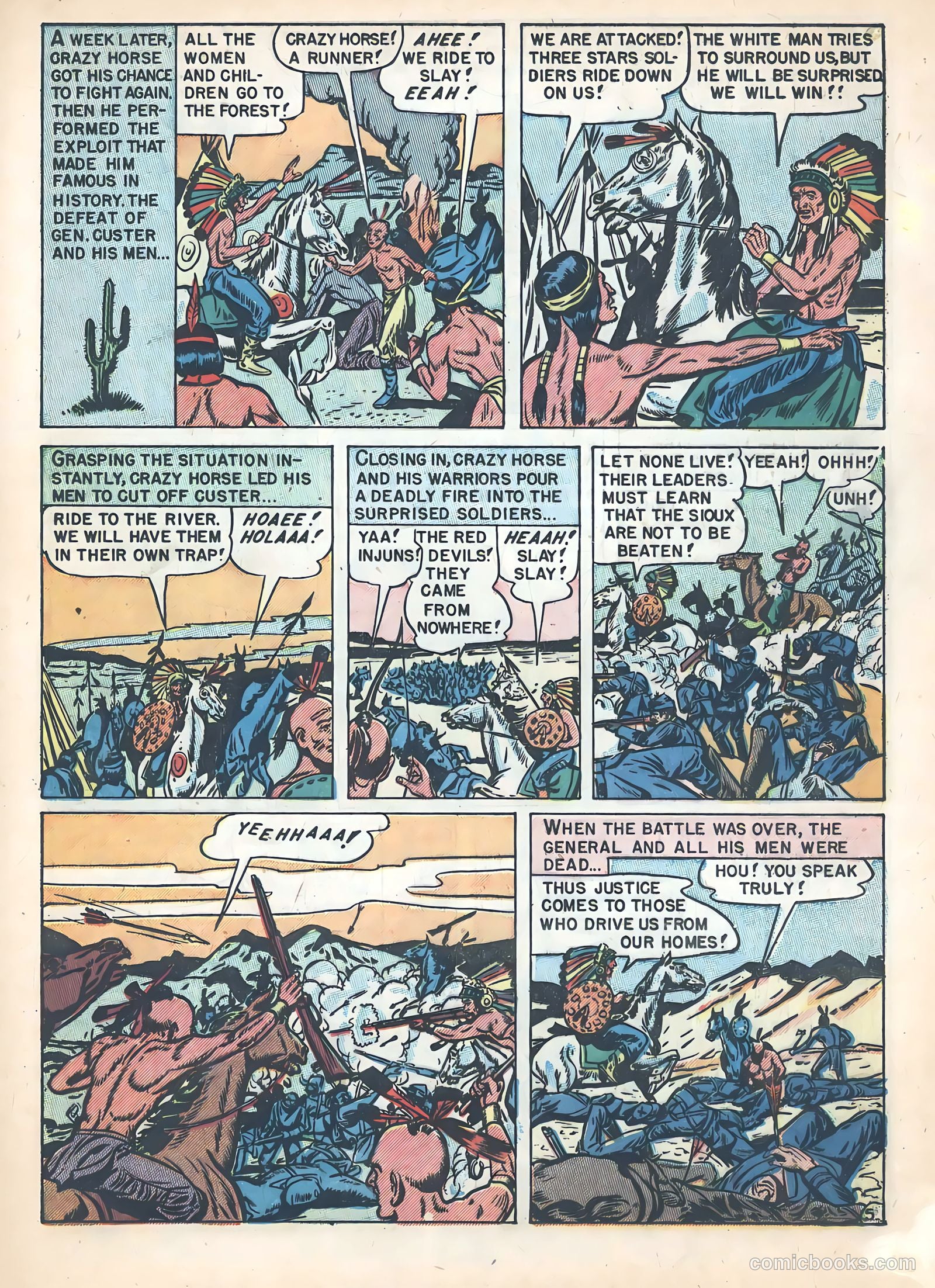 Chief Crazy Horse nn #nn — page 21 of 36