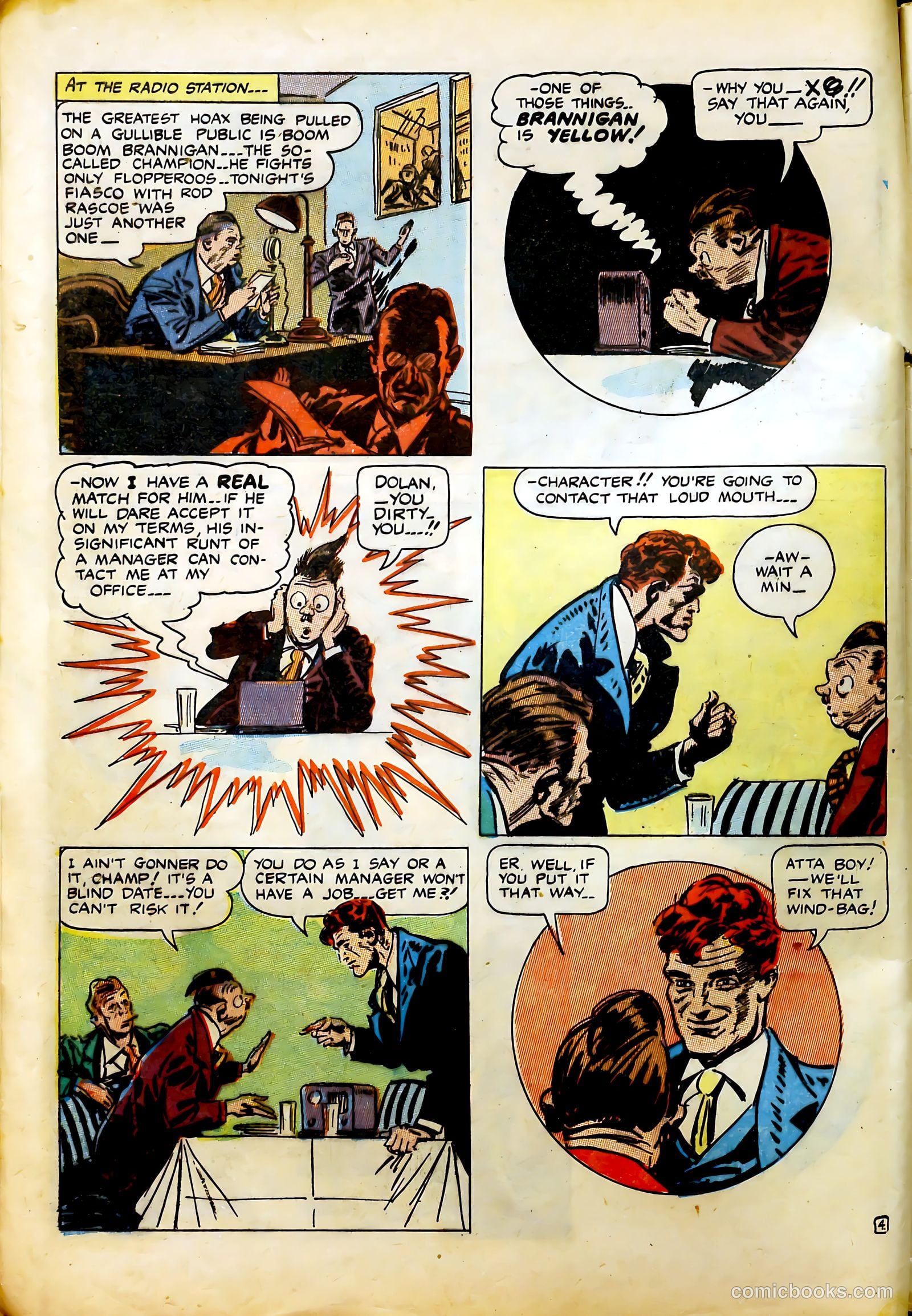 Prize Comics #61 (1940) — page 6 of 53