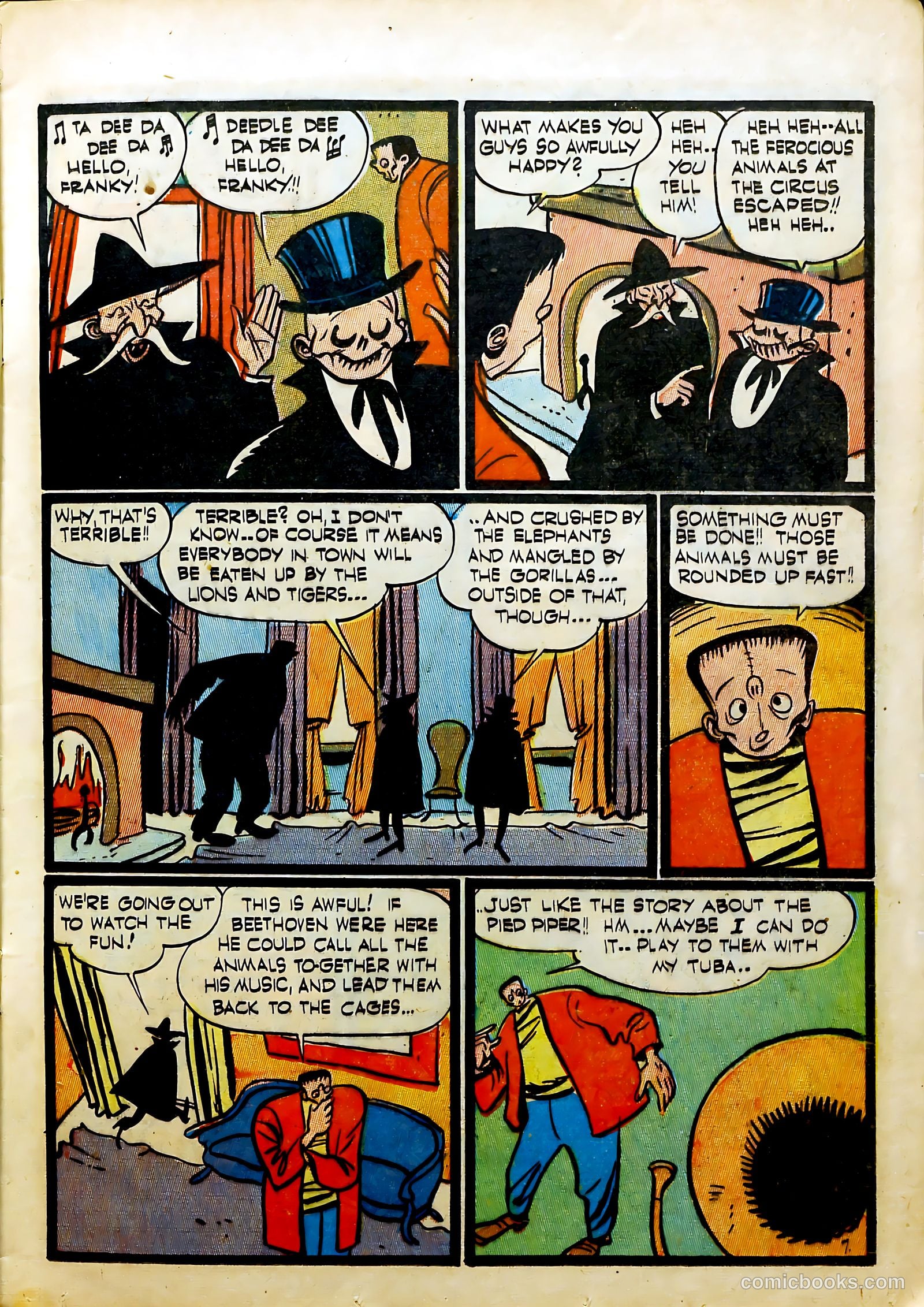 Prize Comics #61 (1940) — page 19 of 53