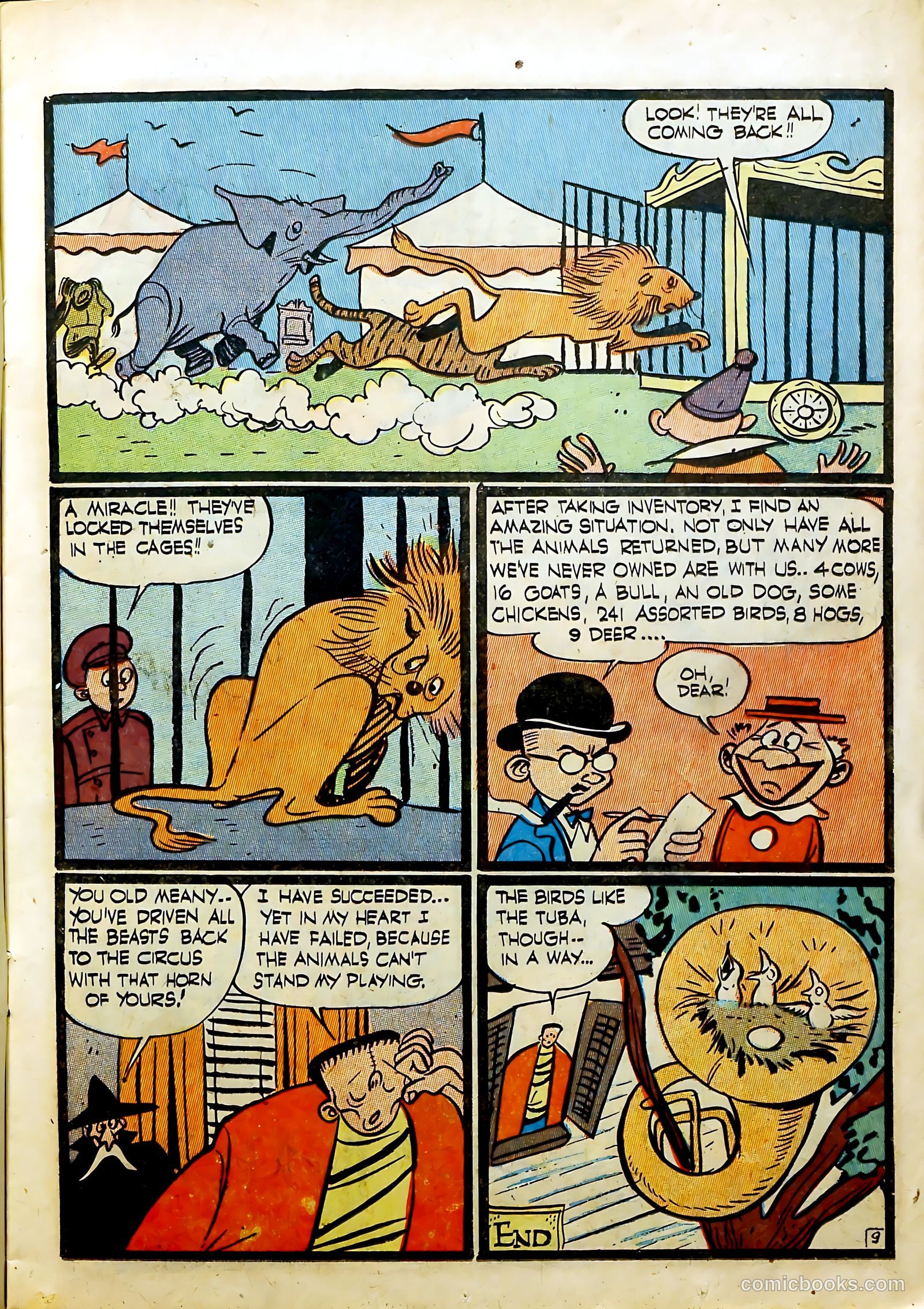 Prize Comics #61 (1940) — page 21 of 53