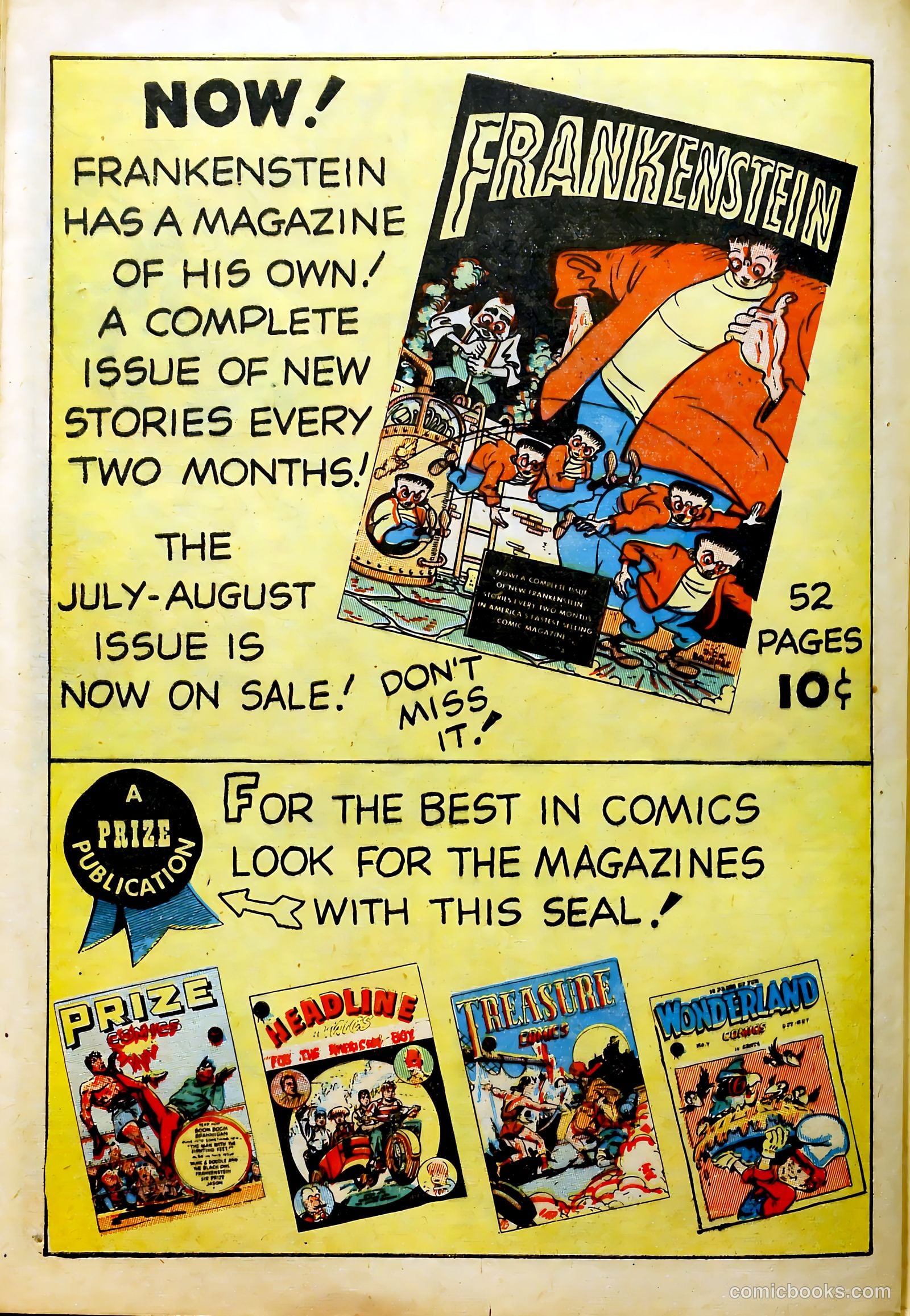 Prize Comics #61 (1940) — page 40 of 53