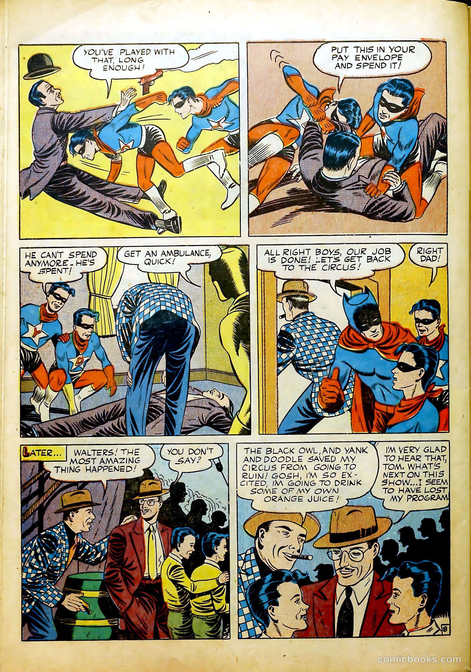 Prize Comics #61 (1940) — page 48 of 53