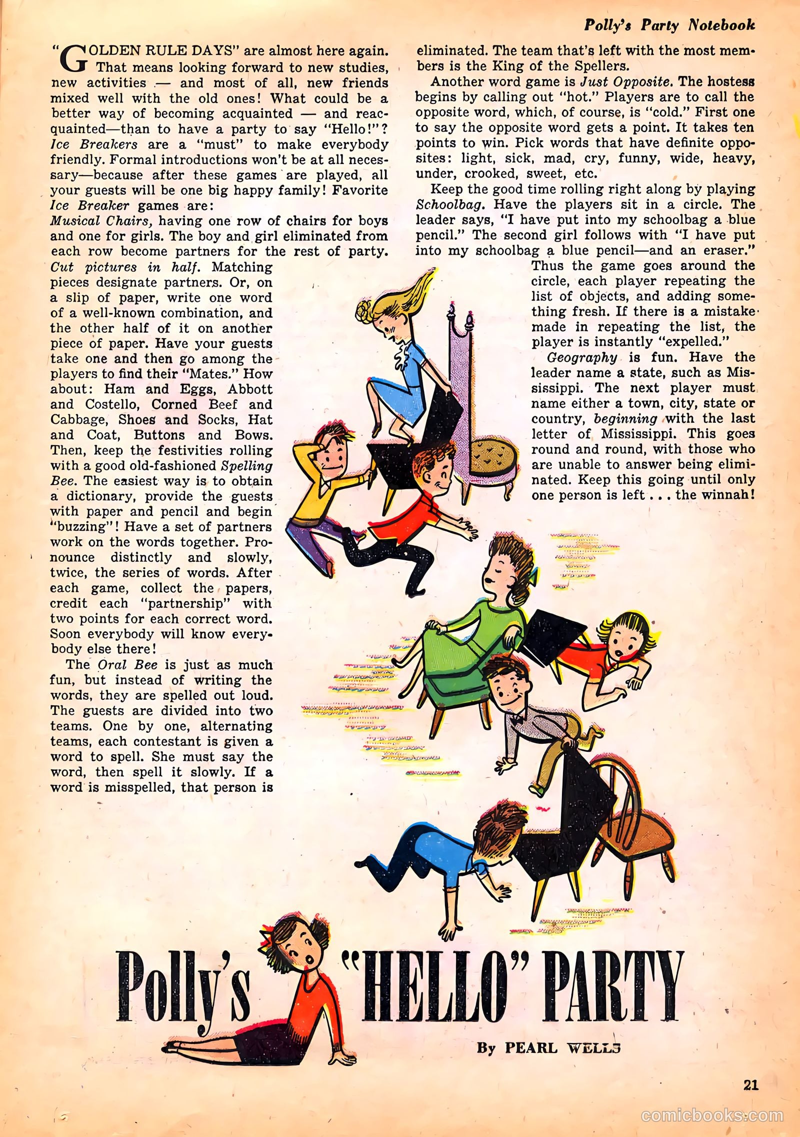 Polly Pigtails #42 (1946) — page 21 of 51