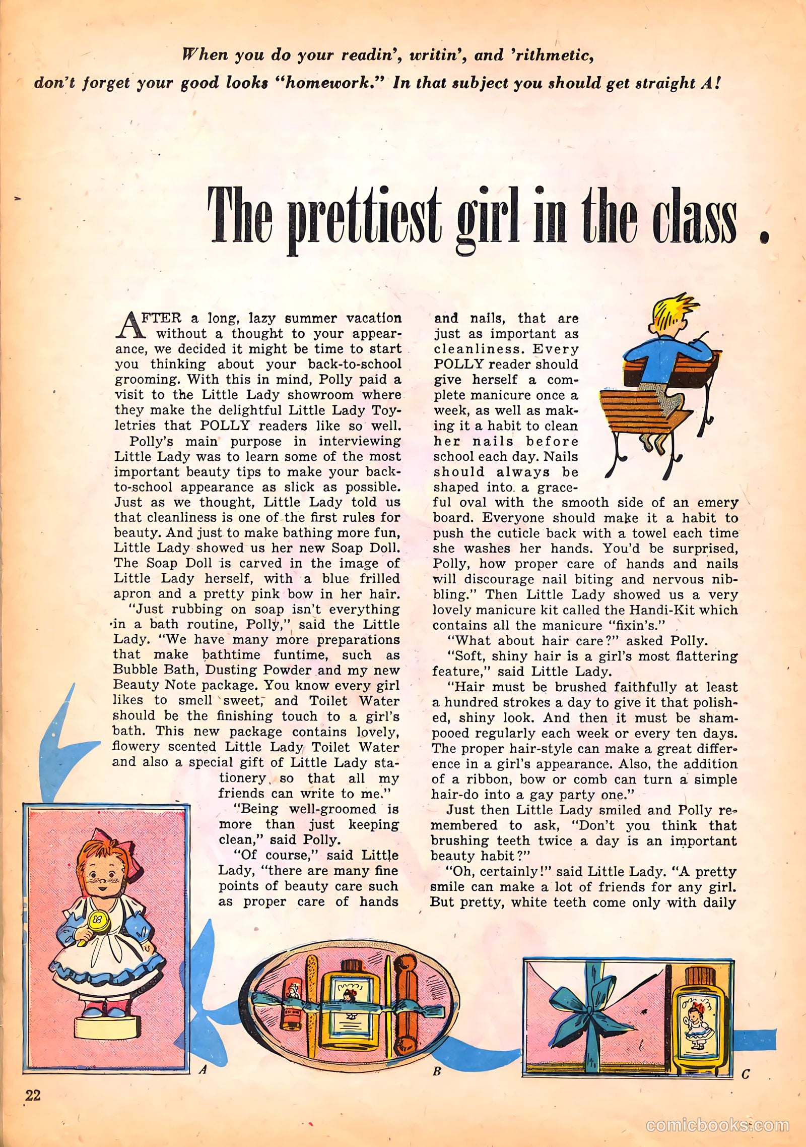 Polly Pigtails #42 (1946) — page 22 of 51