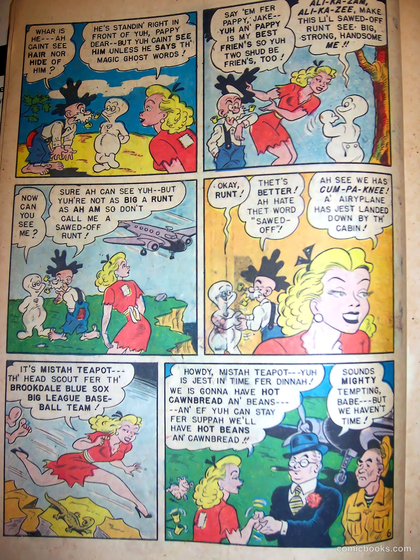Babe, Darling of the Hills #9 (1949) — page 8 of 52