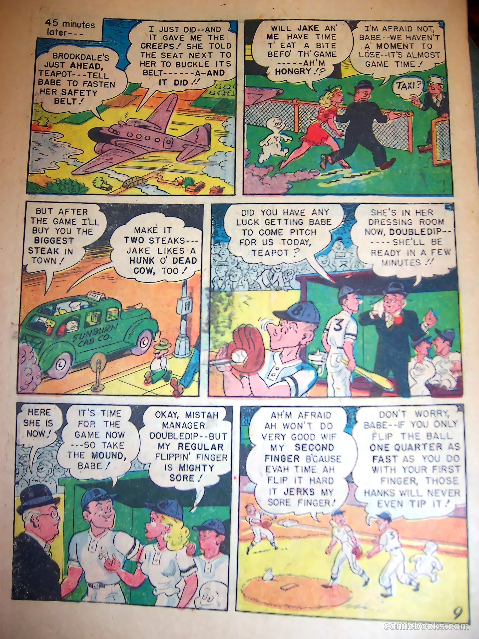 Babe, Darling of the Hills #9 (1949) — page 11 of 52