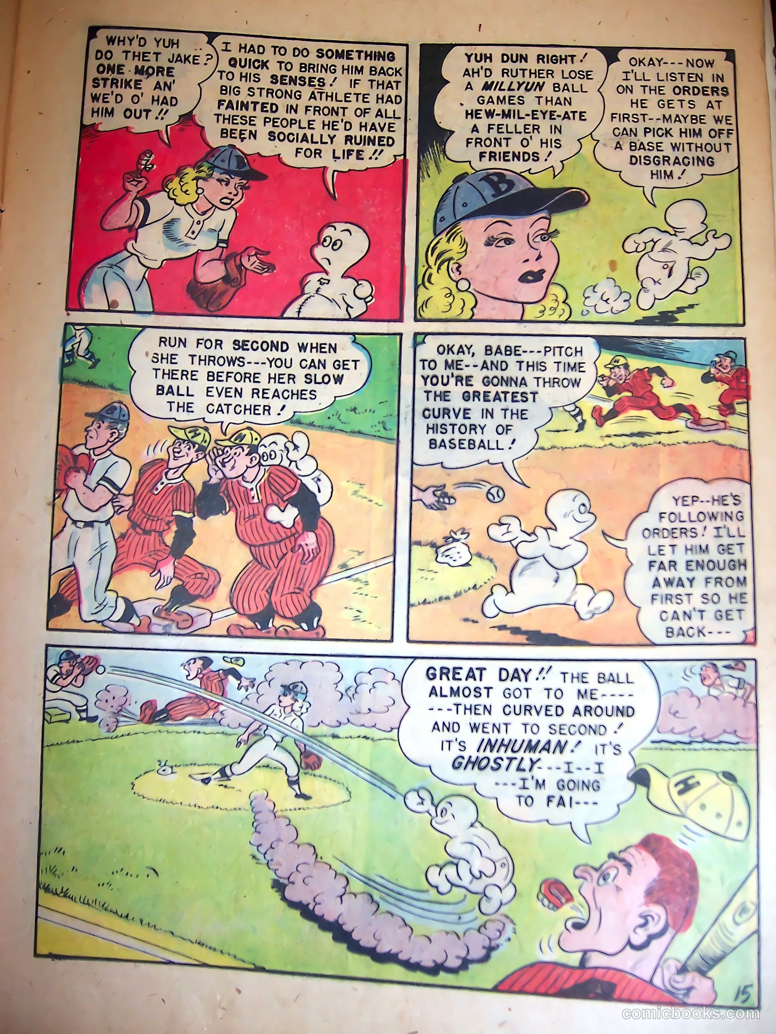 Babe, Darling of the Hills #9 (1949) — page 17 of 52