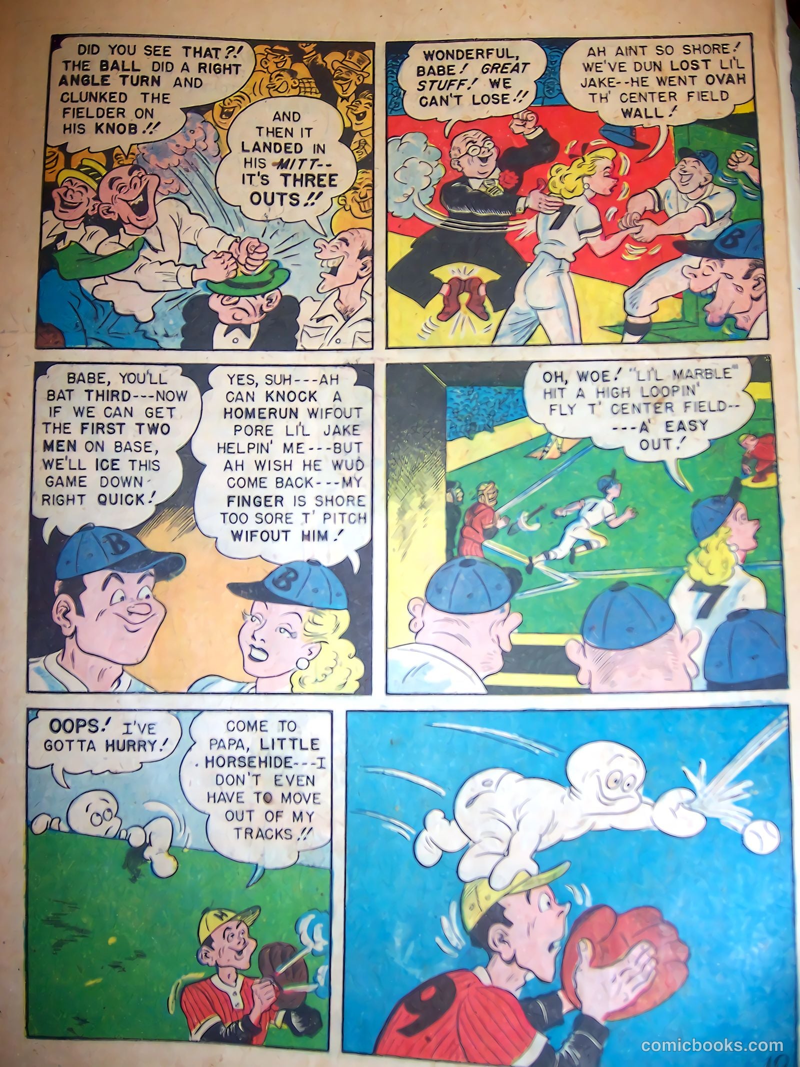 Babe, Darling of the Hills #9 (1949) — page 21 of 52