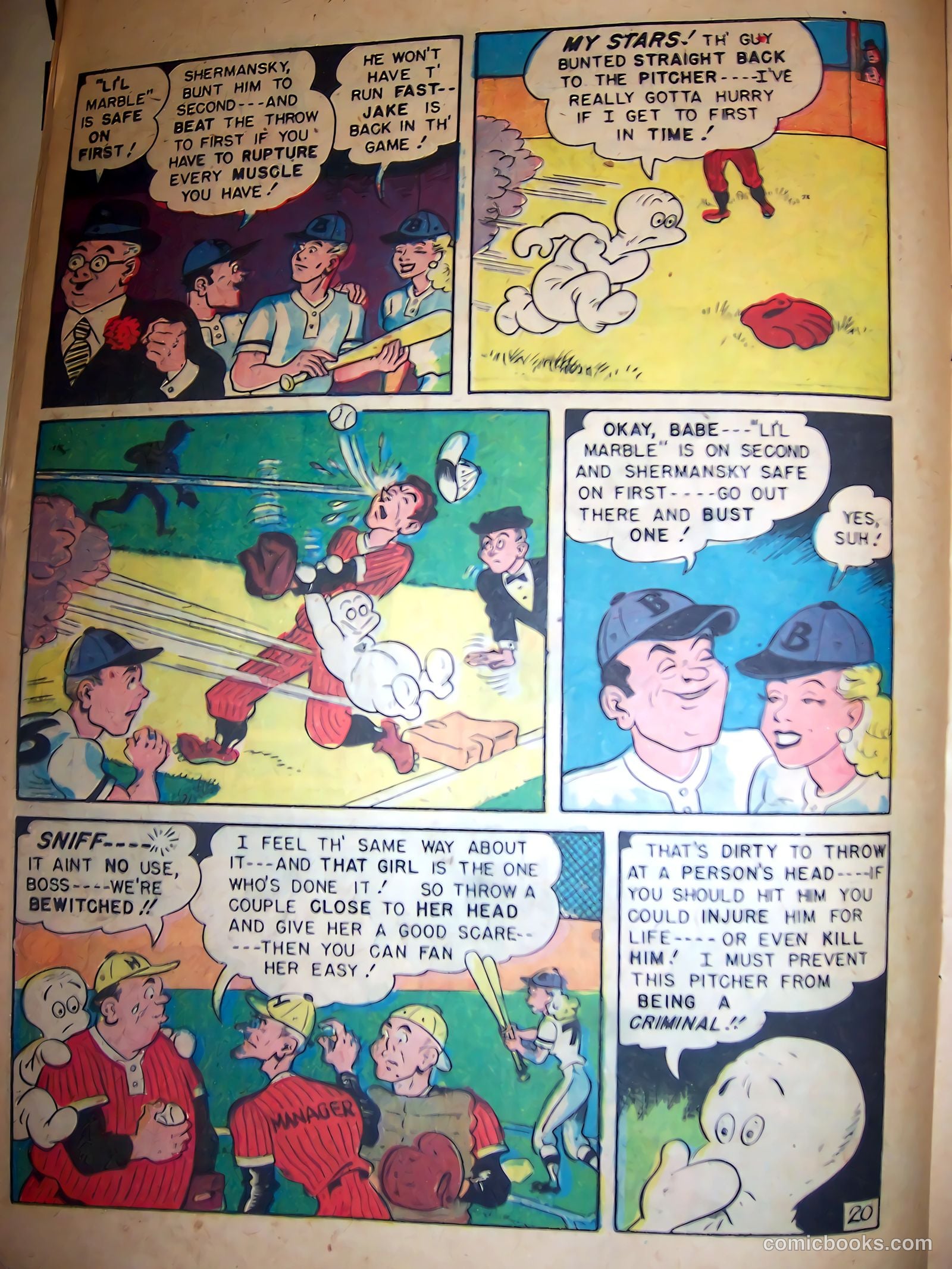 Babe, Darling of the Hills #9 (1949) — page 22 of 52