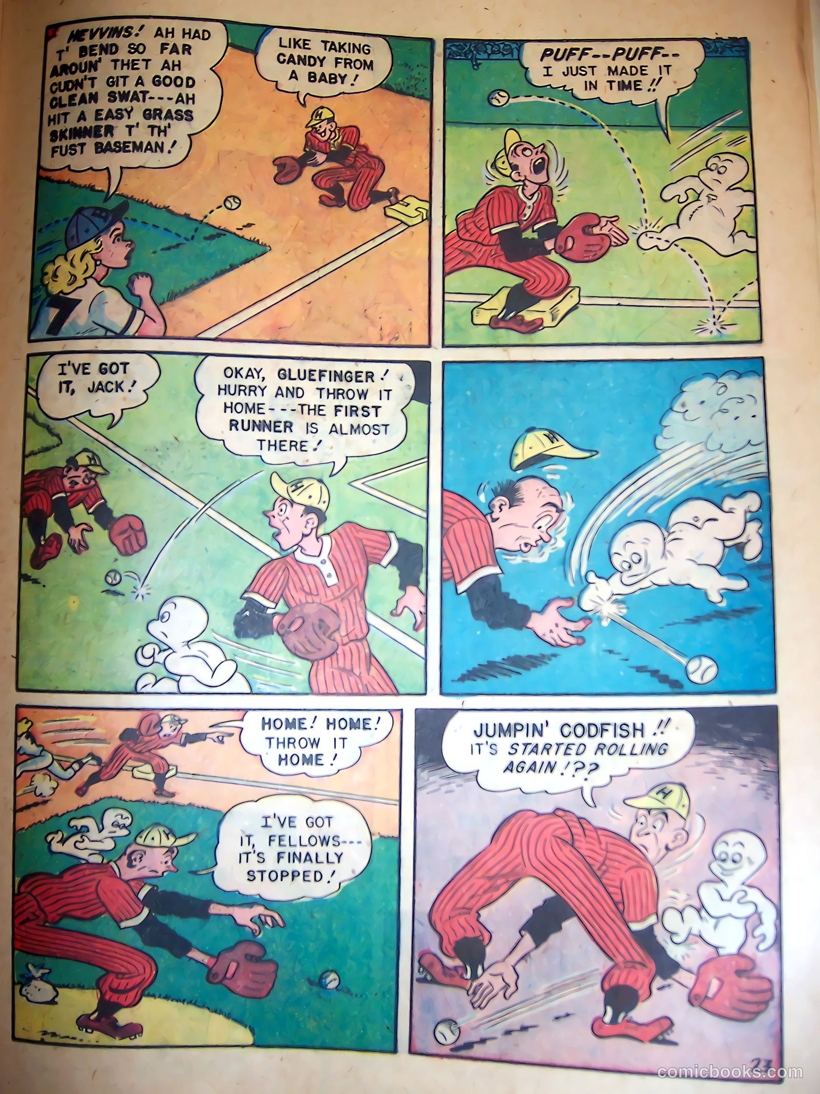 Babe, Darling of the Hills #9 (1949) — page 25 of 52