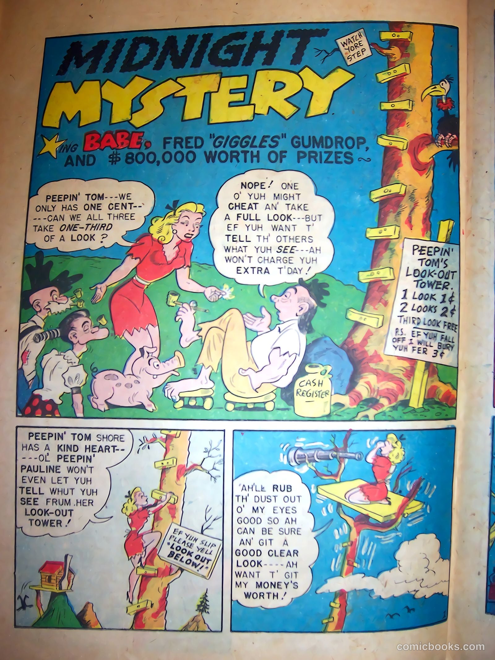 Babe, Darling of the Hills #9 (1949) — page 32 of 52