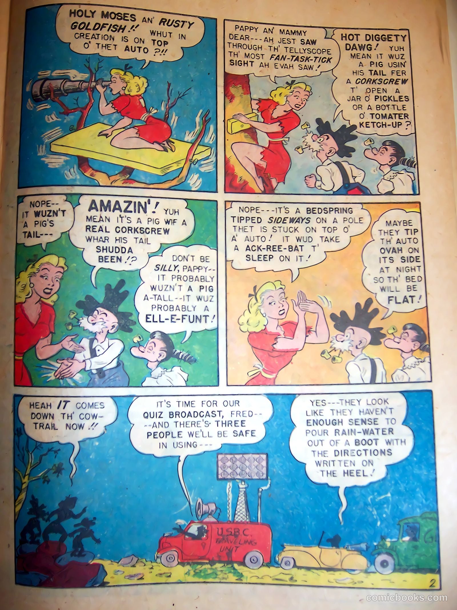 Babe, Darling of the Hills #9 (1949) — page 33 of 52