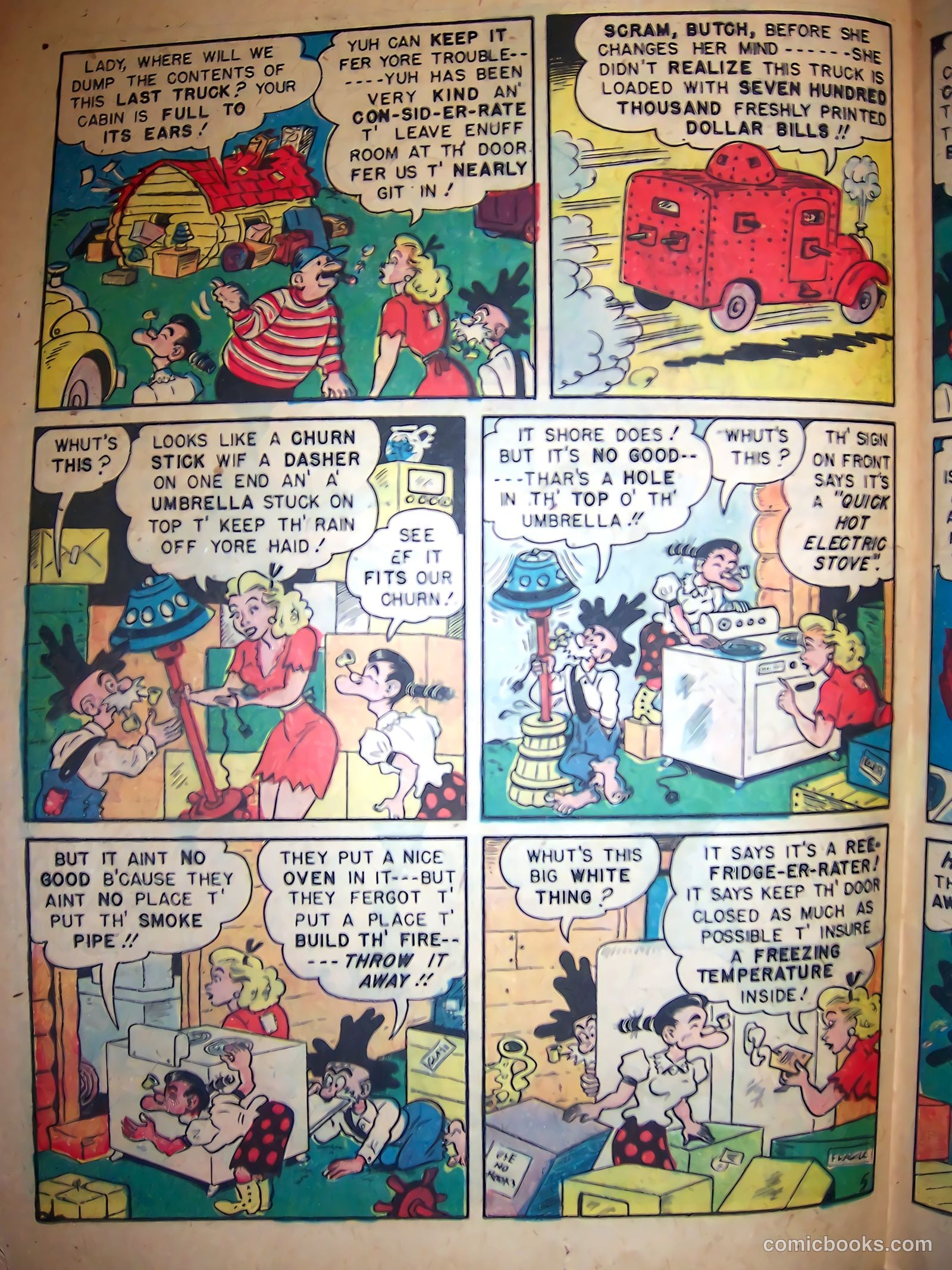 Babe, Darling of the Hills #9 (1949) — page 36 of 52