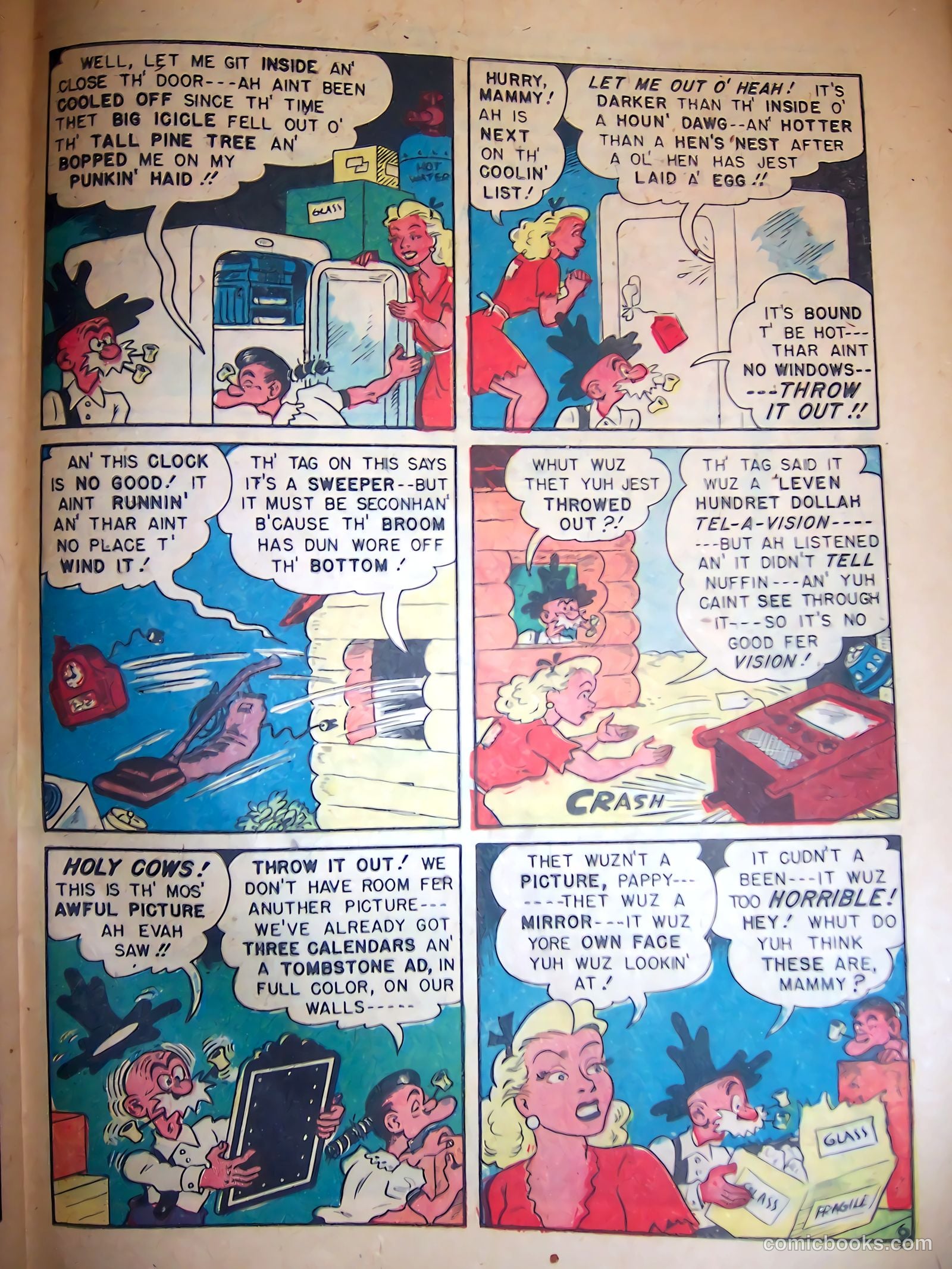 Babe, Darling of the Hills #9 (1949) — page 37 of 52
