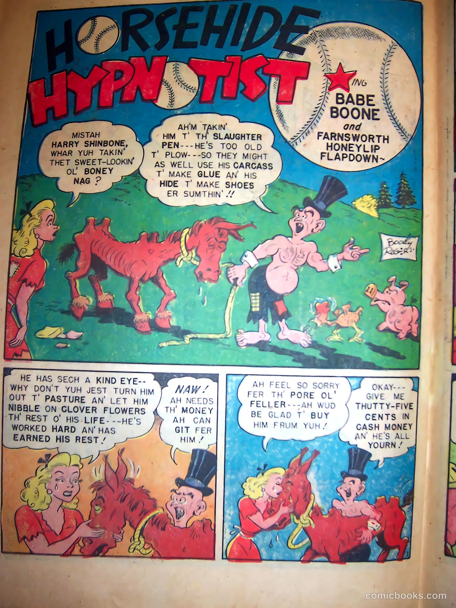 Babe, Darling of the Hills #9 (1949) — page 42 of 52