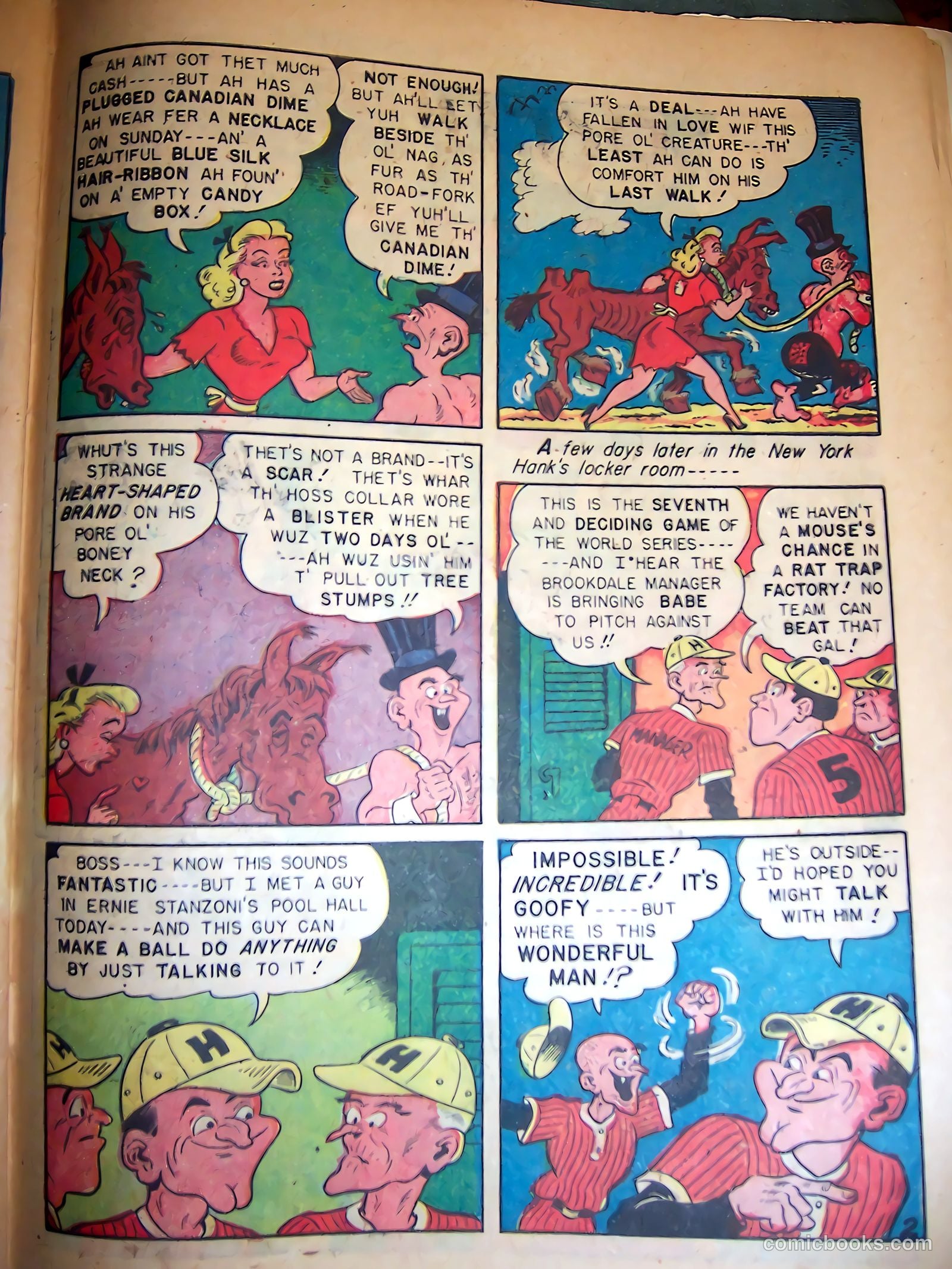 Babe, Darling of the Hills #9 (1949) — page 43 of 52